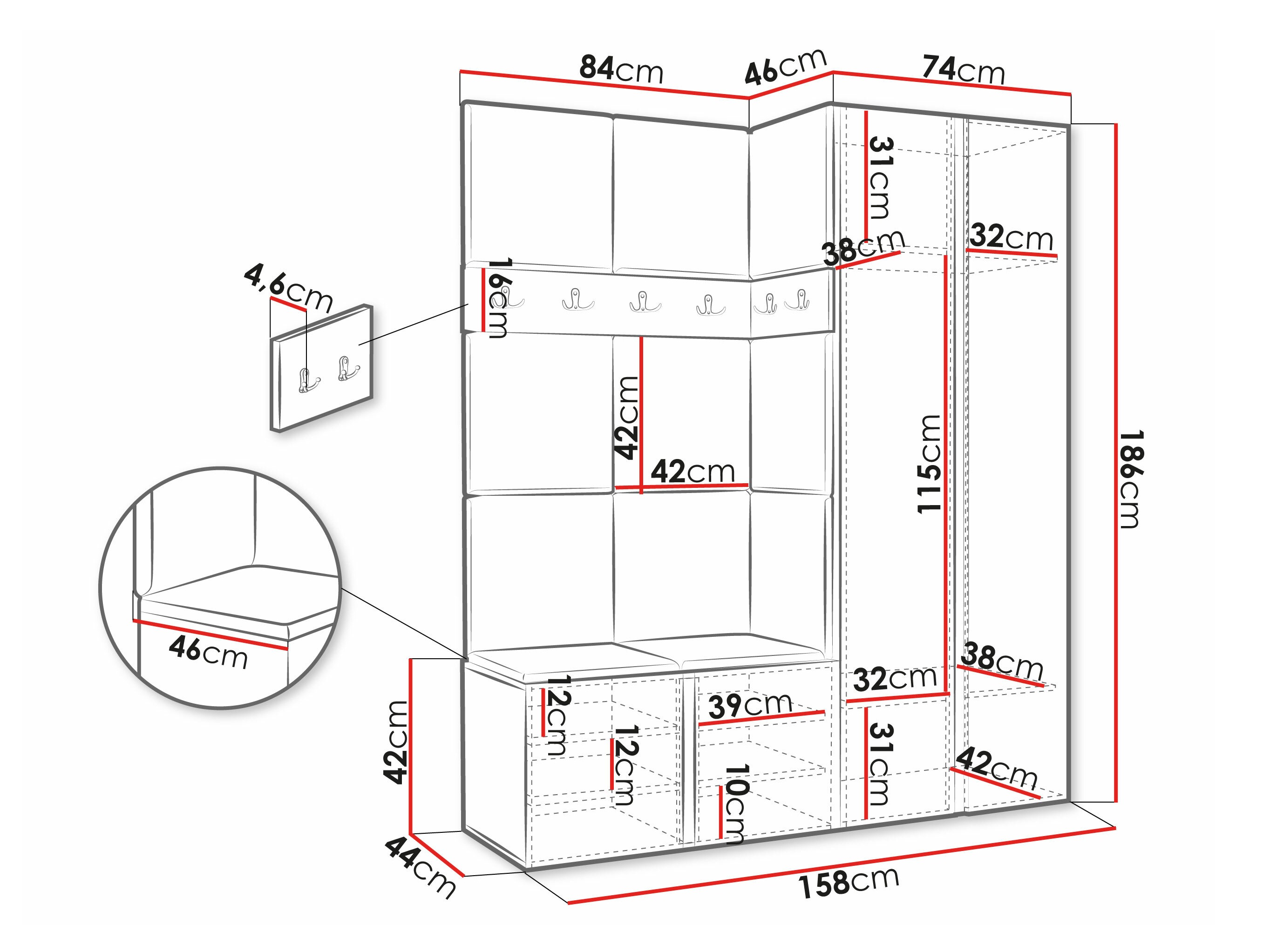 Conjunto para corredor Pinis X (Manila 02)