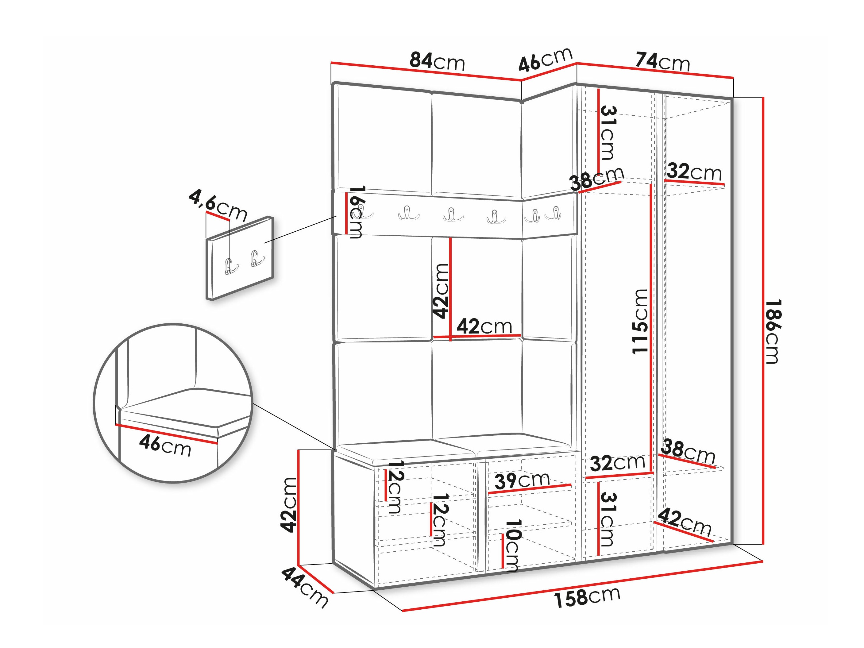 Conjunto para corredor Pinis X (Manila 02)