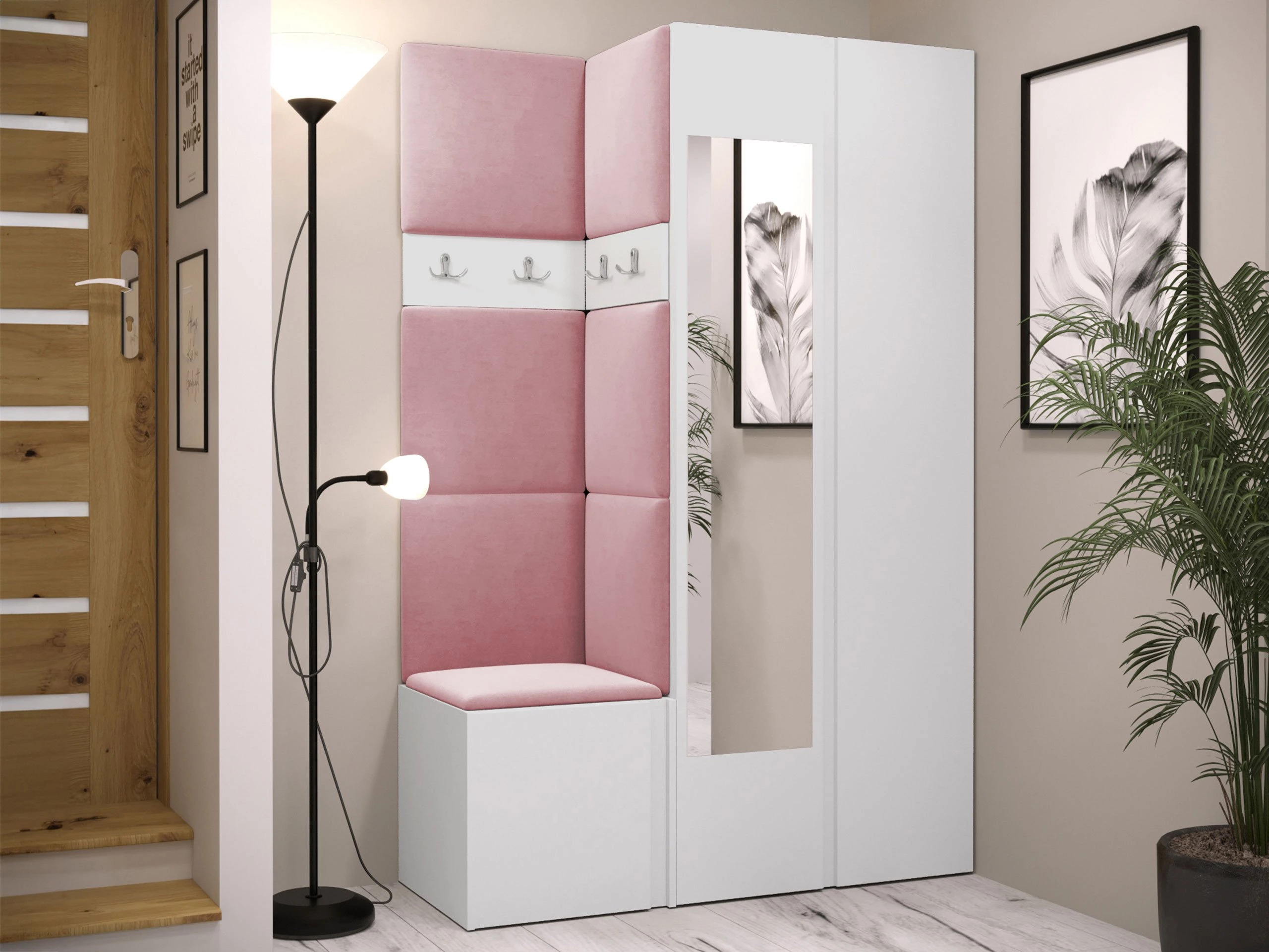 Conjunto para corredor Pinis XXVI (Branco)