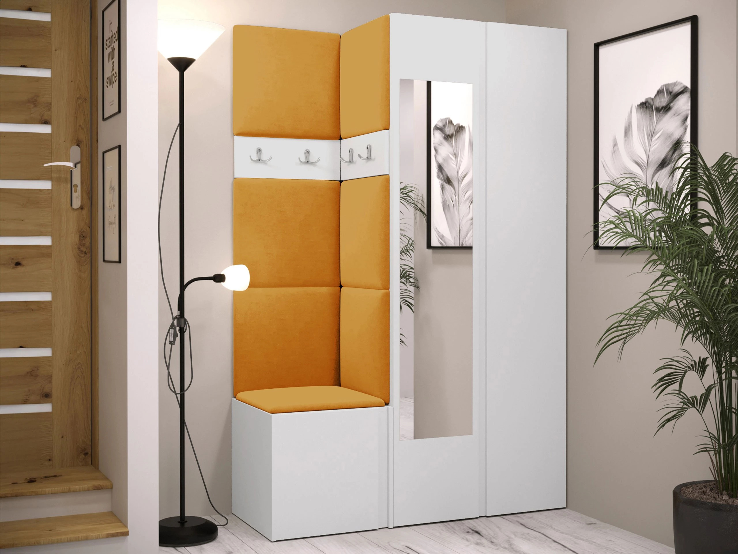 Conjunto para corredor Pinis XXVI (Branco)