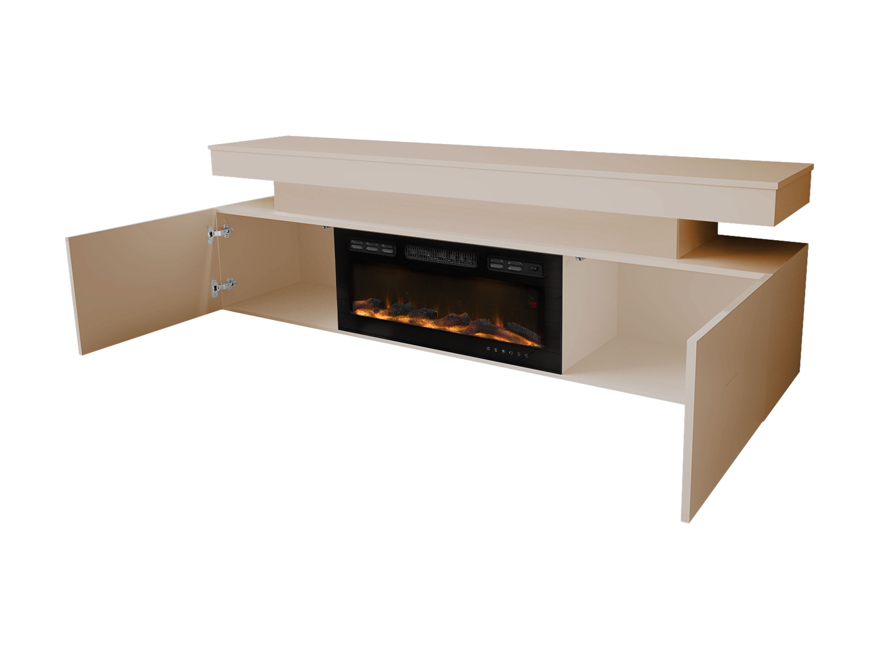 Conjunto para sala de estar Monfero I (Castanho claro)