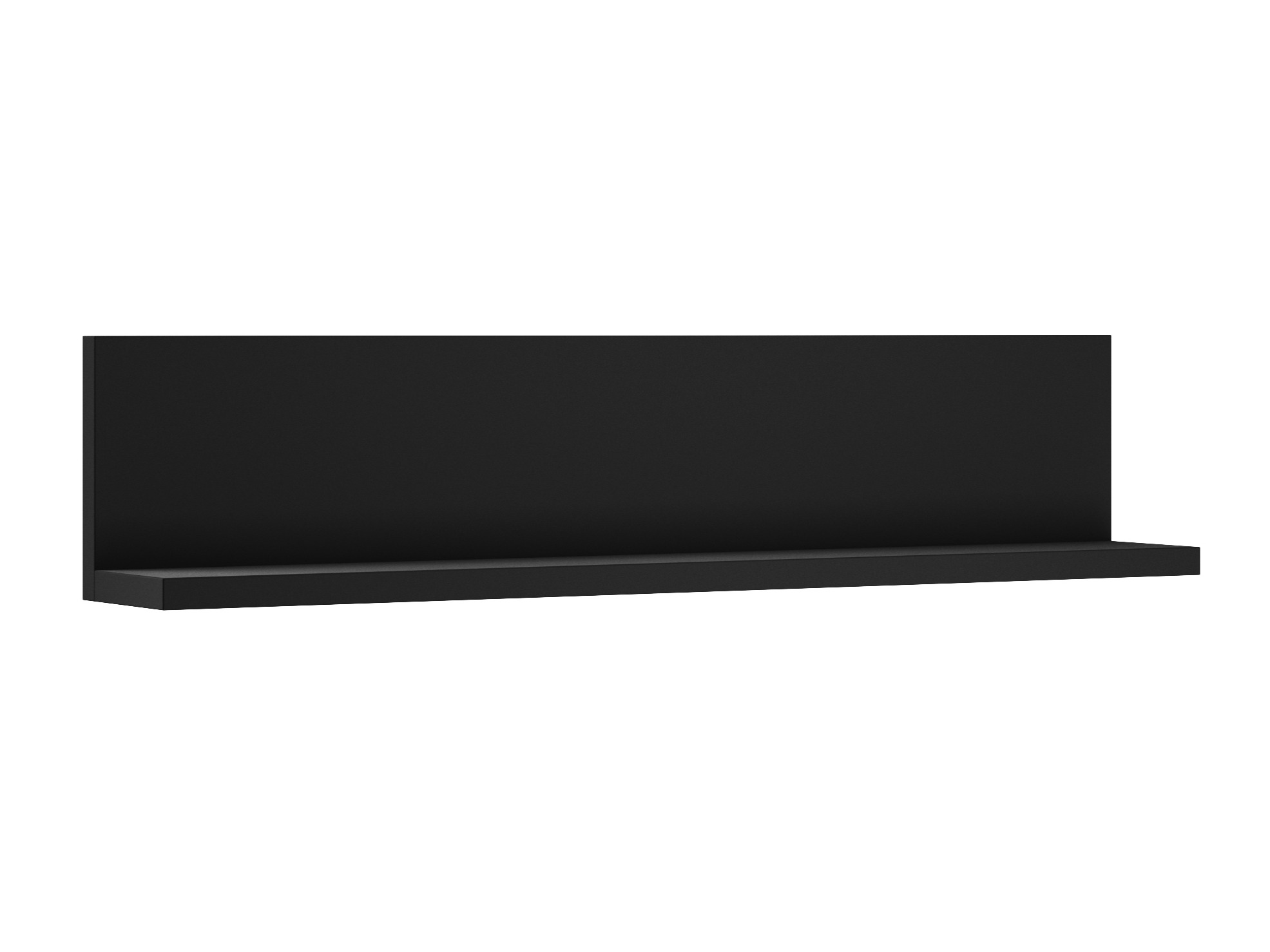 Estante de parede Lutiva 102 (Preto matte)