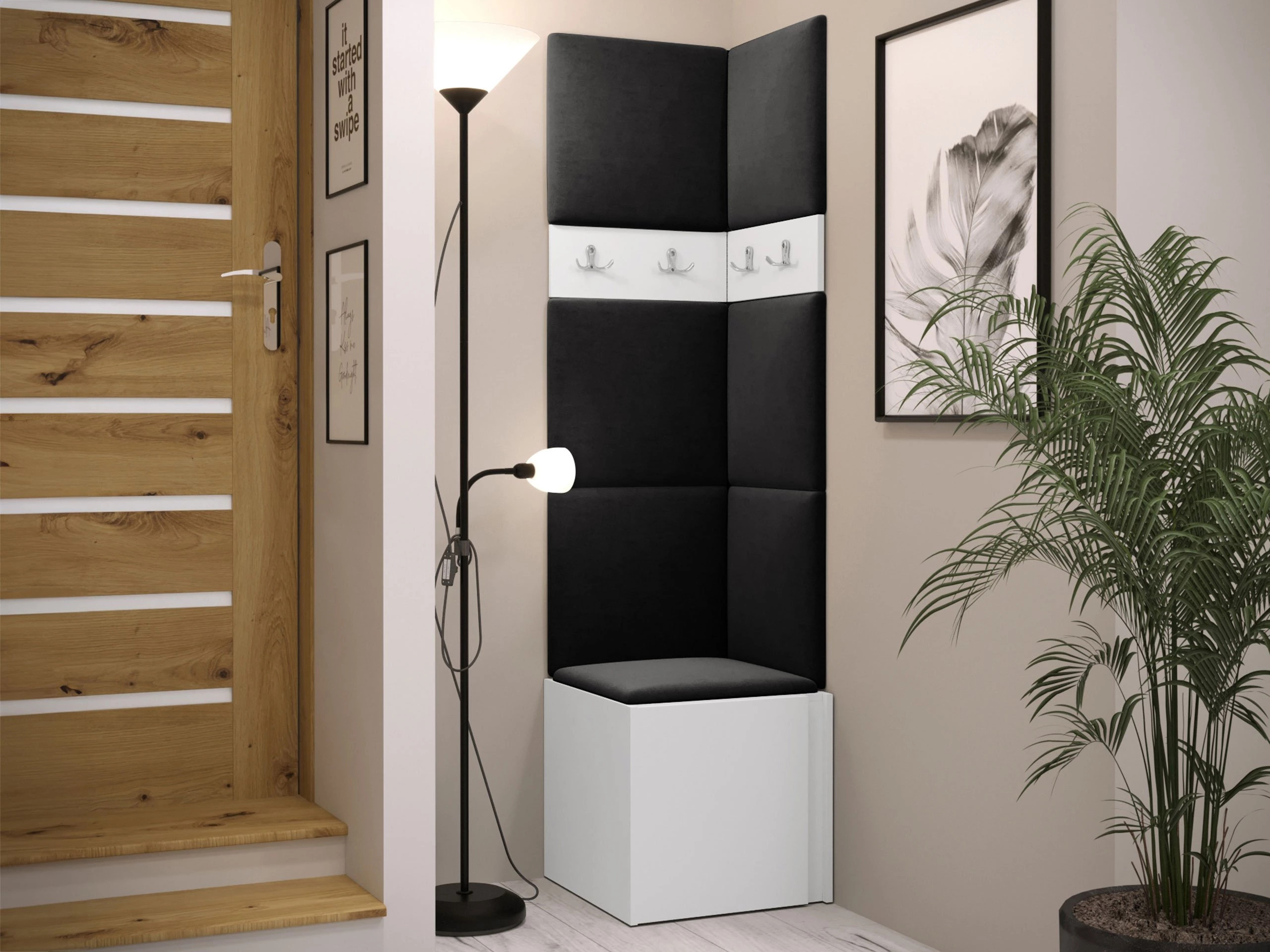 Conjunto para corredor Pinis XXI (Branco)