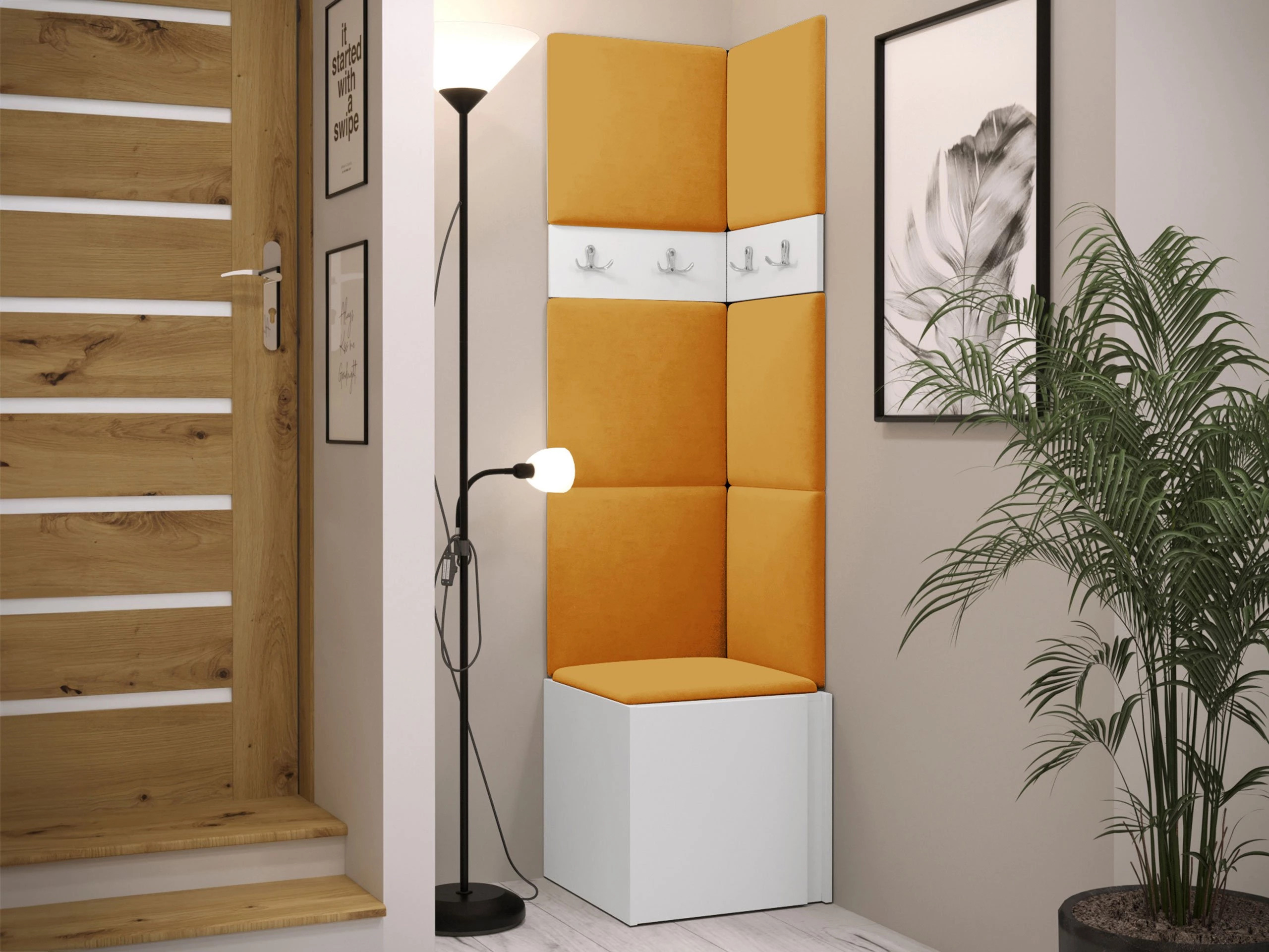 Conjunto para corredor Pinis XXI (Branco)