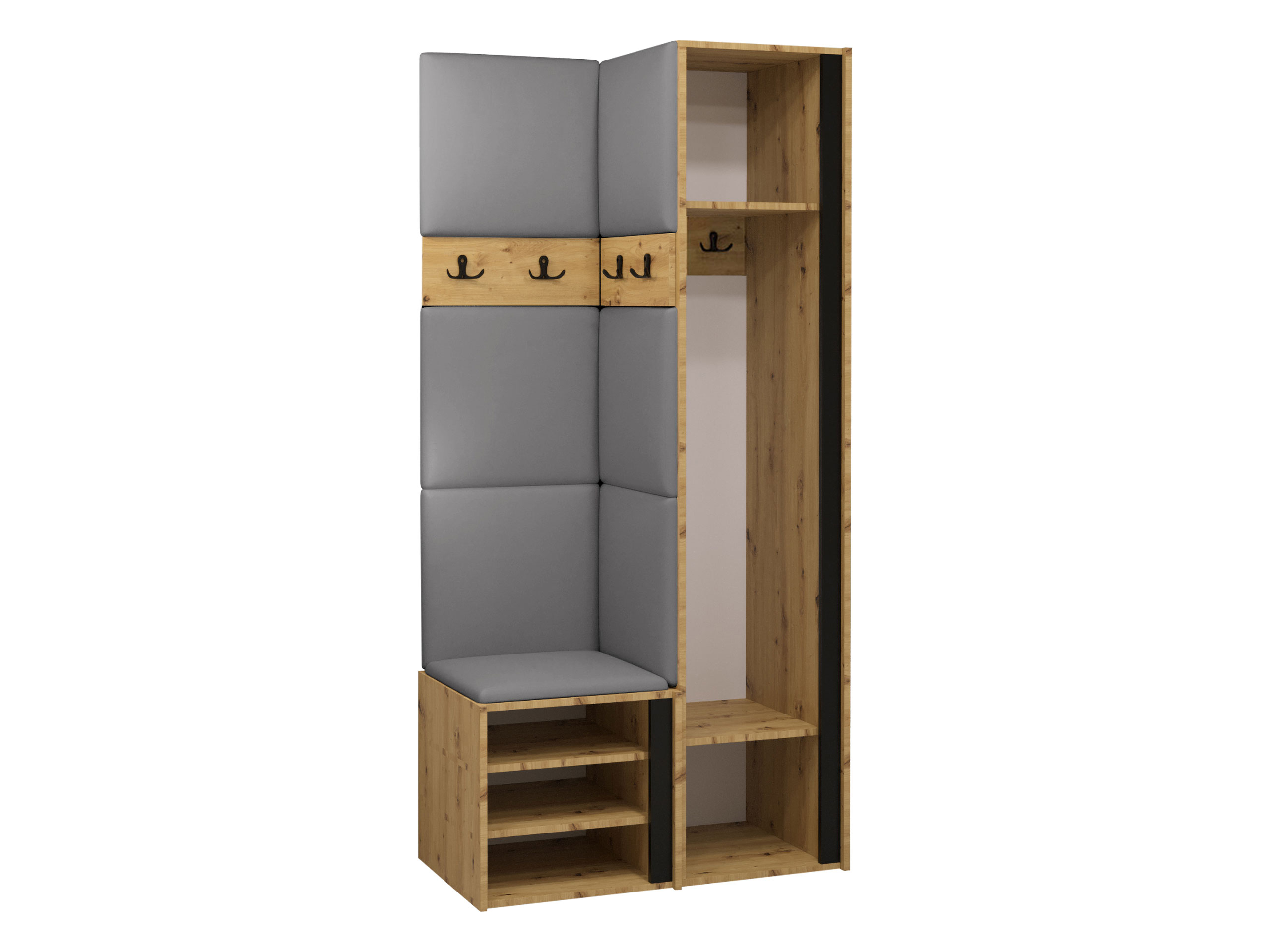 Conjunto para corredor Pinis XXV (Grafite)