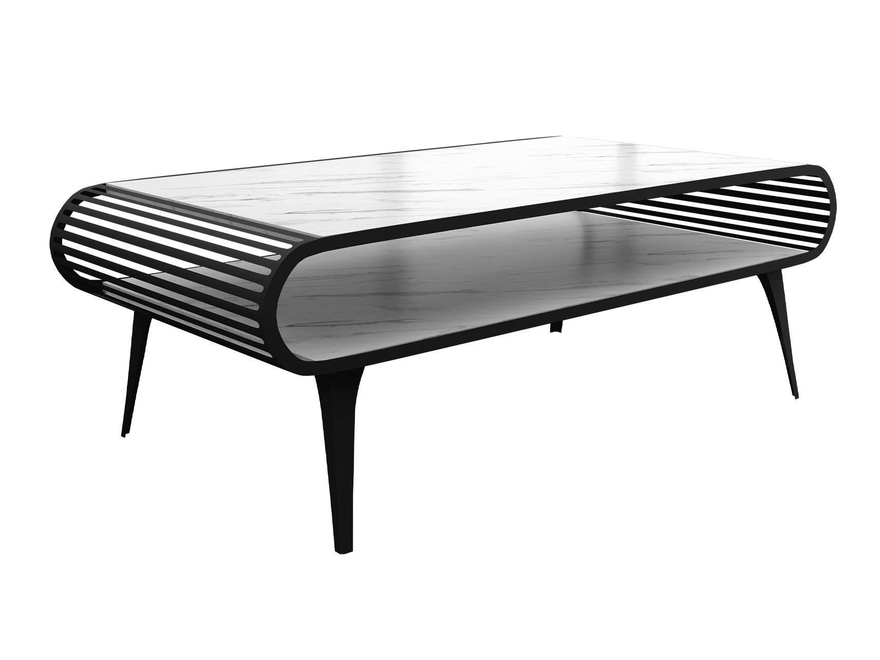 Mesa de centro Oswego 161 (Marmore branco)