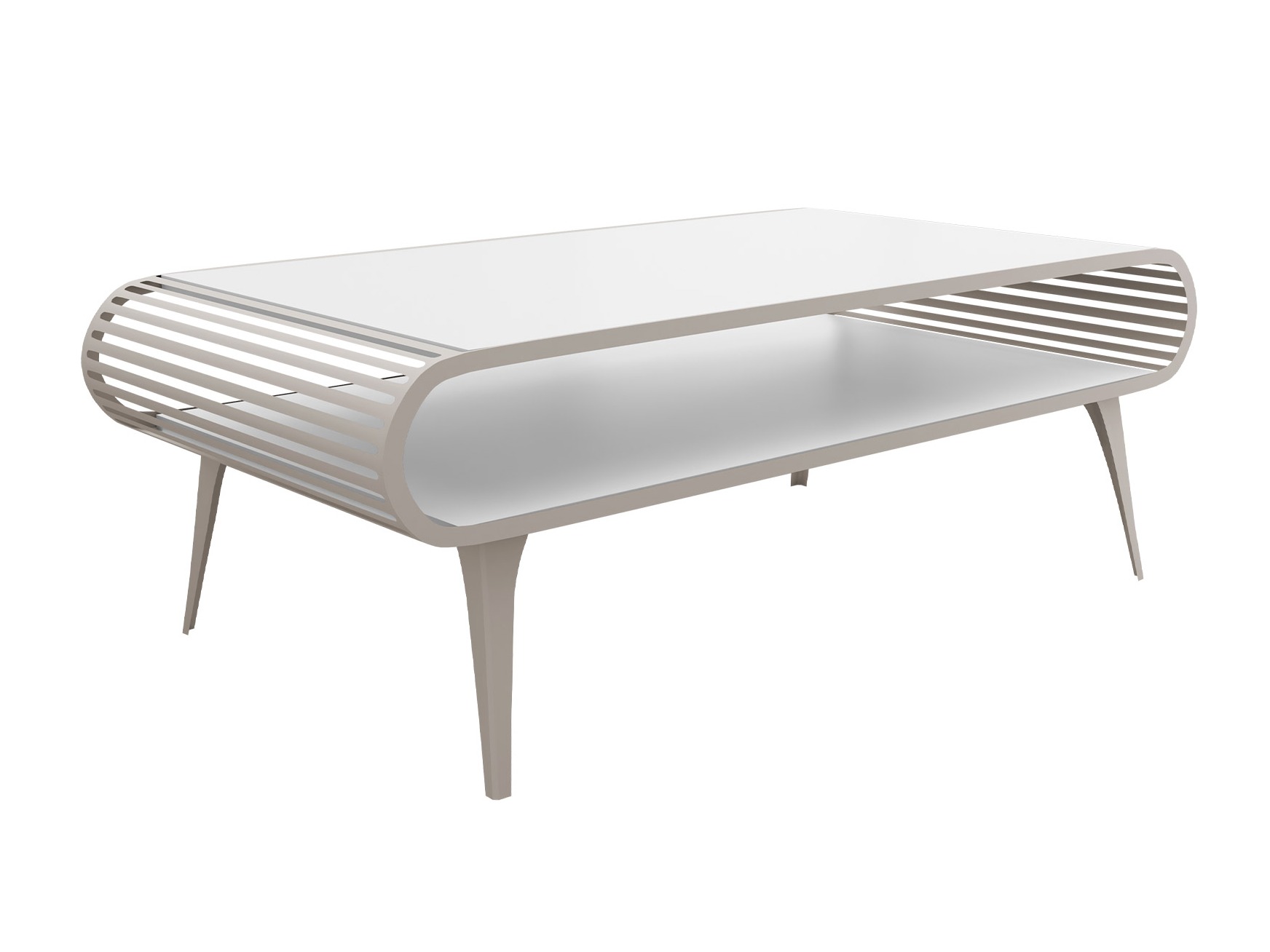 Mesa de centro Oswego 162 (Branco)