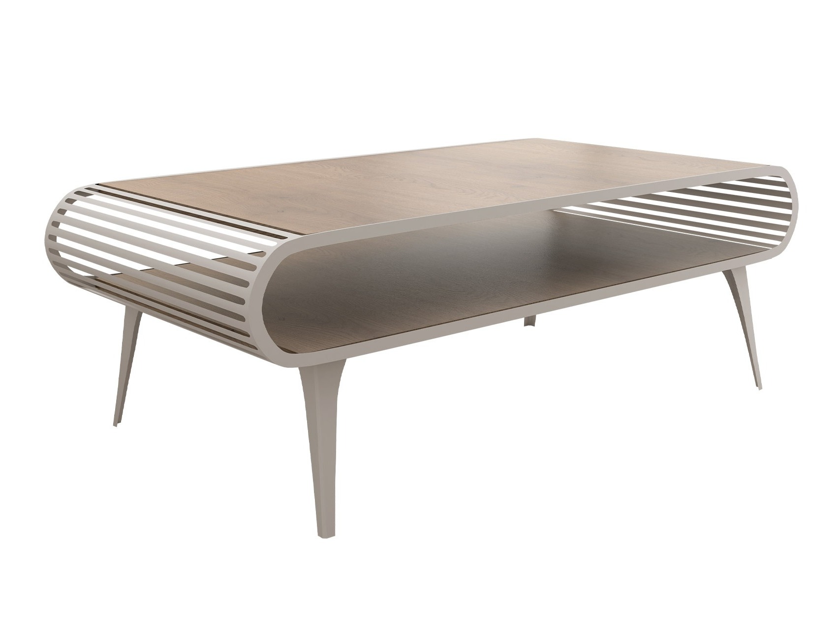 Mesa de centro Oswego 162 (Carvalho)