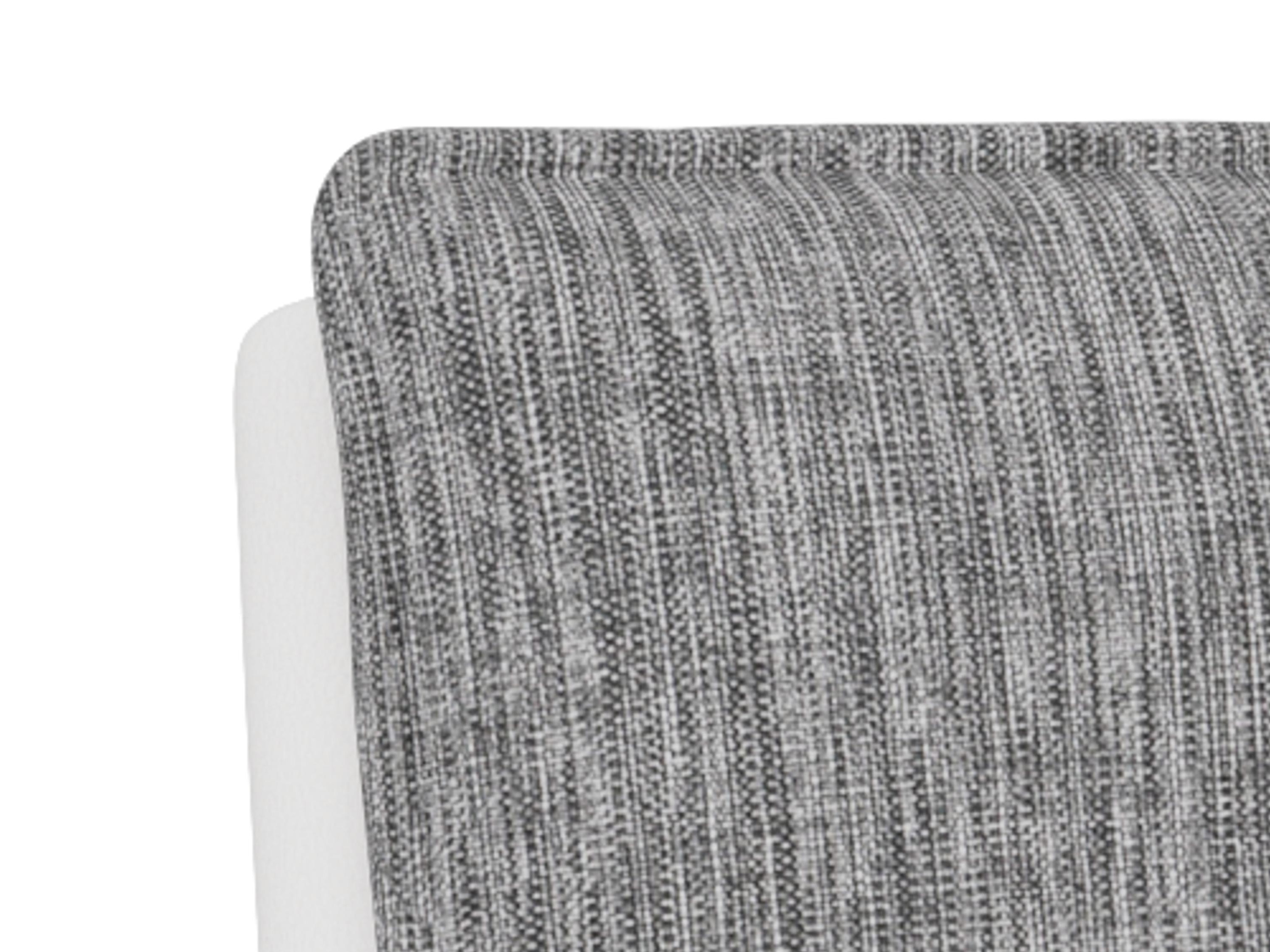 Sofá-cama Norsica 228 (Branco + Cinzento claro)