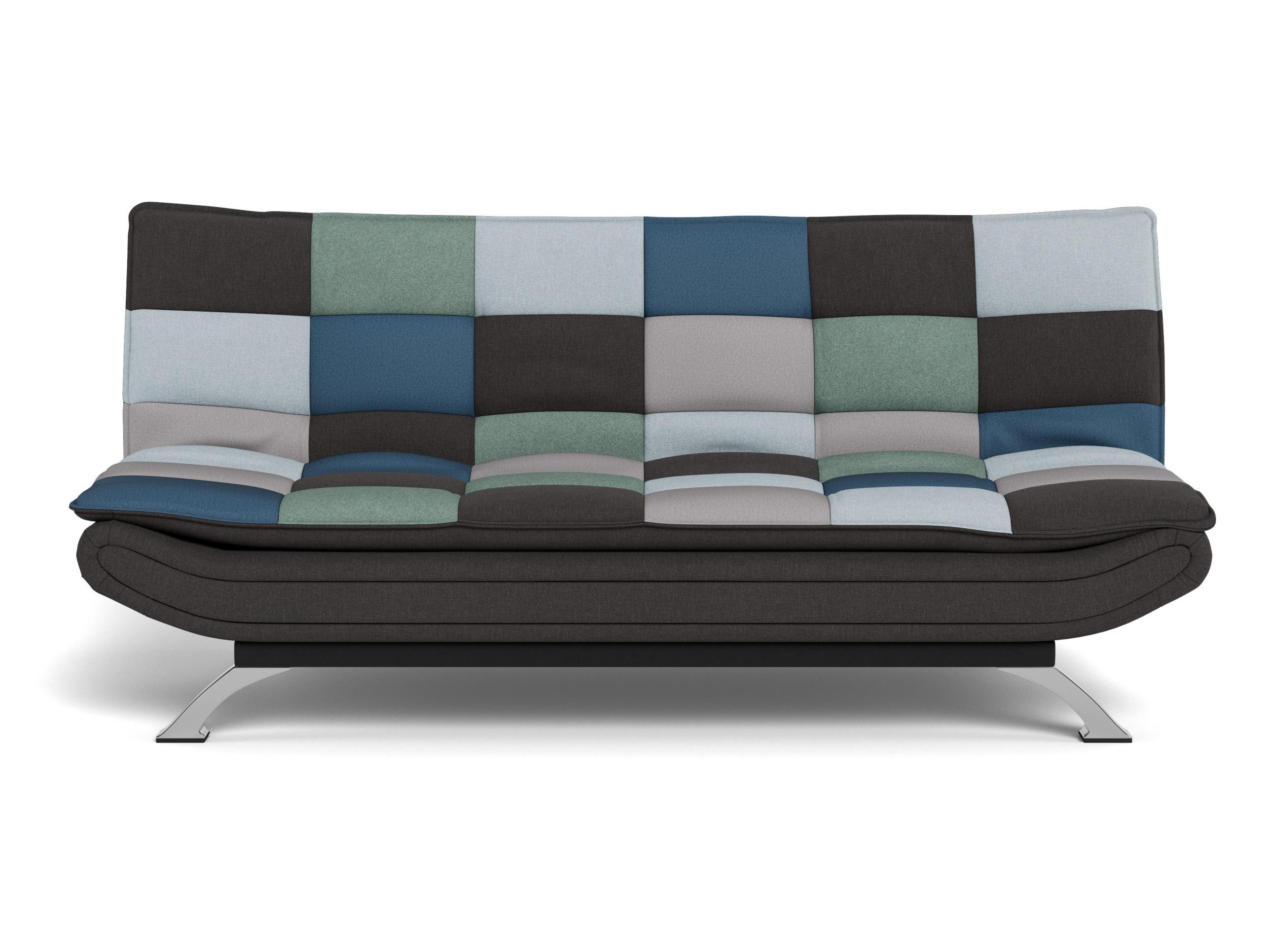 Sofá-cama Norsica 228 (Cinzento + Azul)