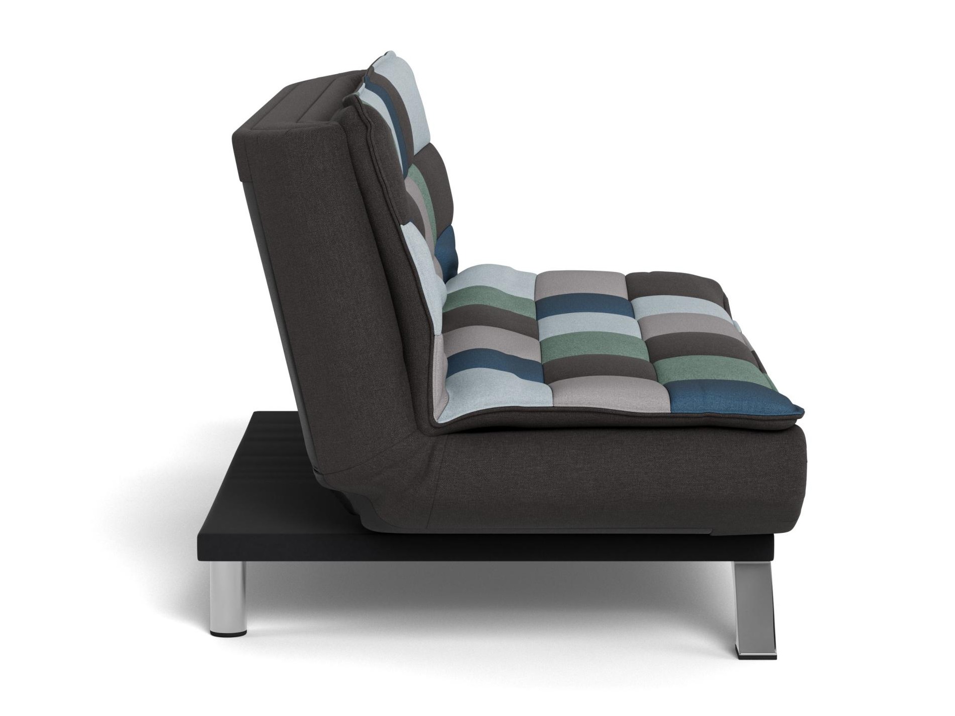 Sofá-cama Norsica 228 (Cinzento + Azul)