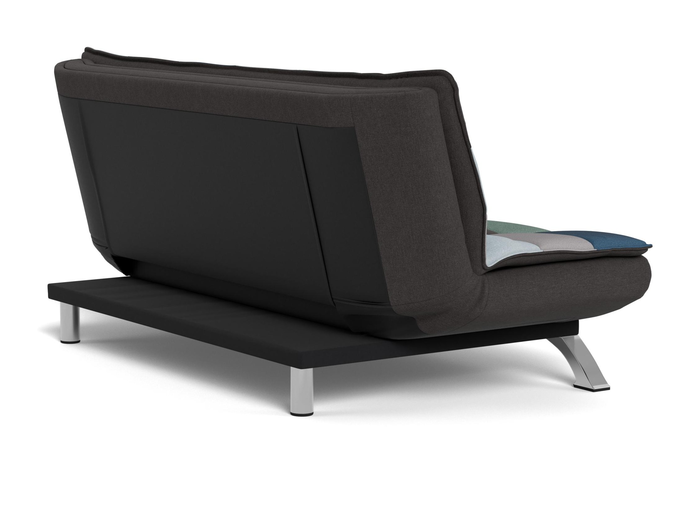 Sofá-cama Norsica 228 (Cinzento + Azul)