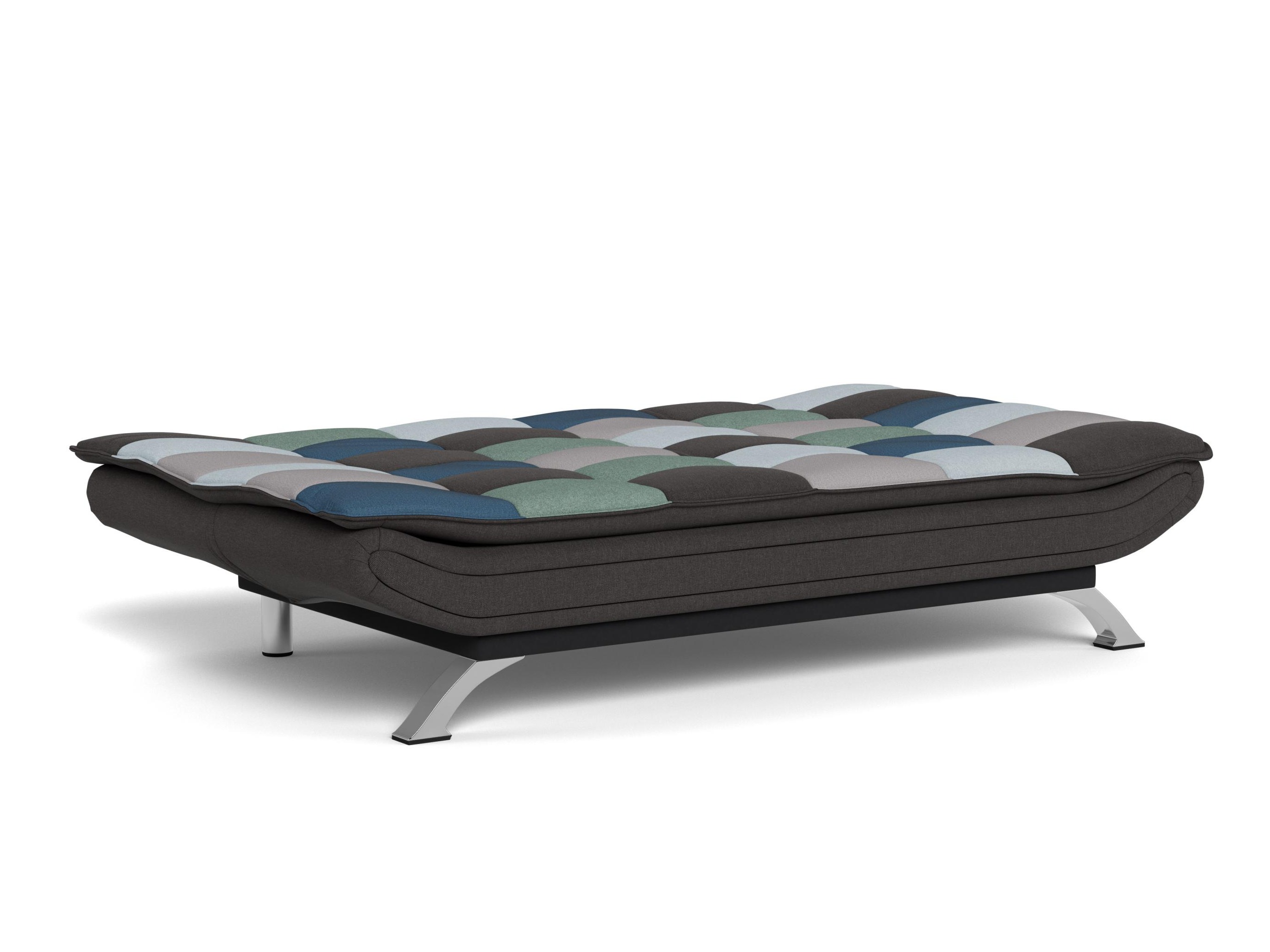 Sofá-cama Norsica 228 (Cinzento + Azul)