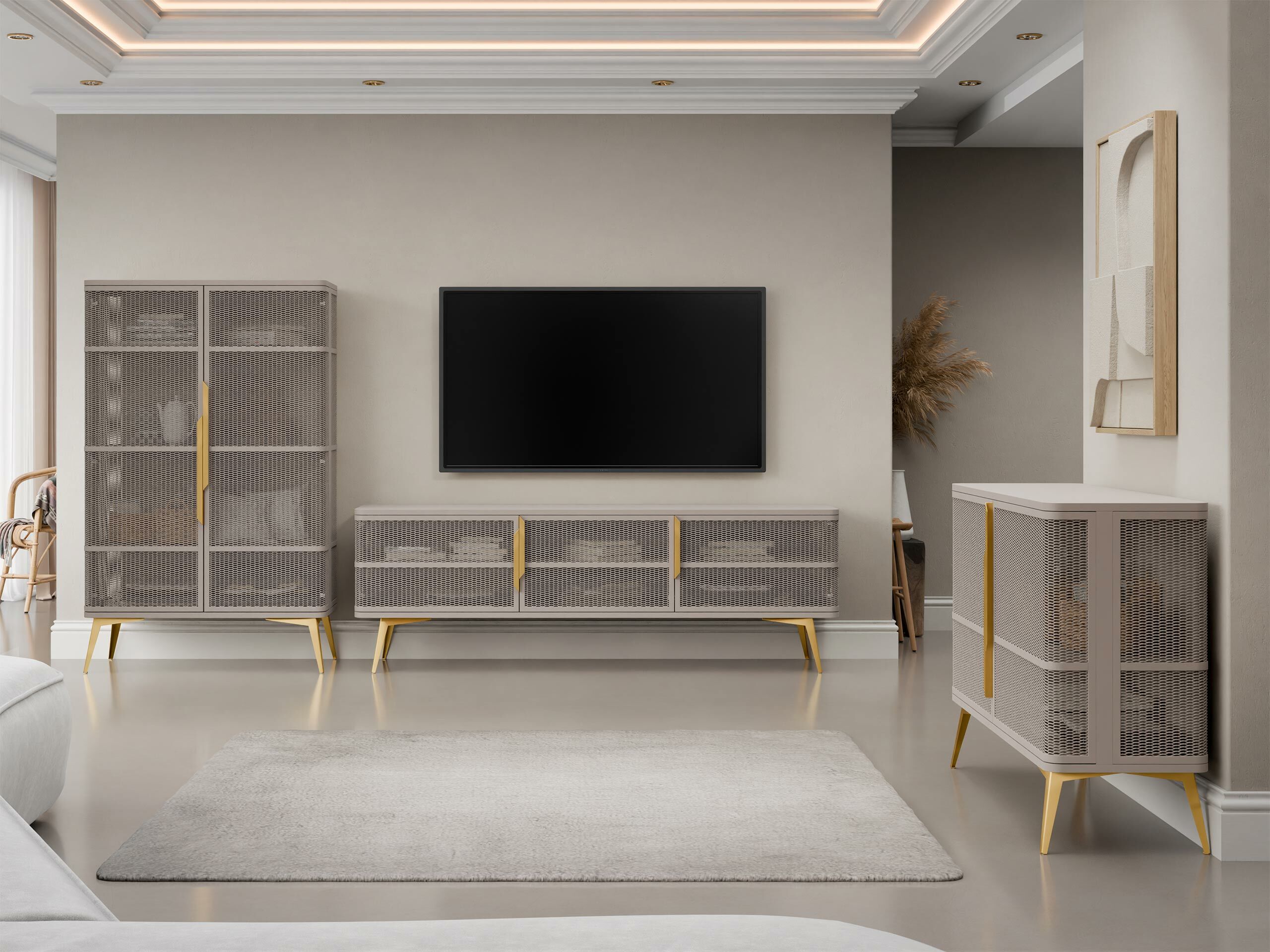 Conjunto para sala de estar Camfelo 104 (Caxemira)