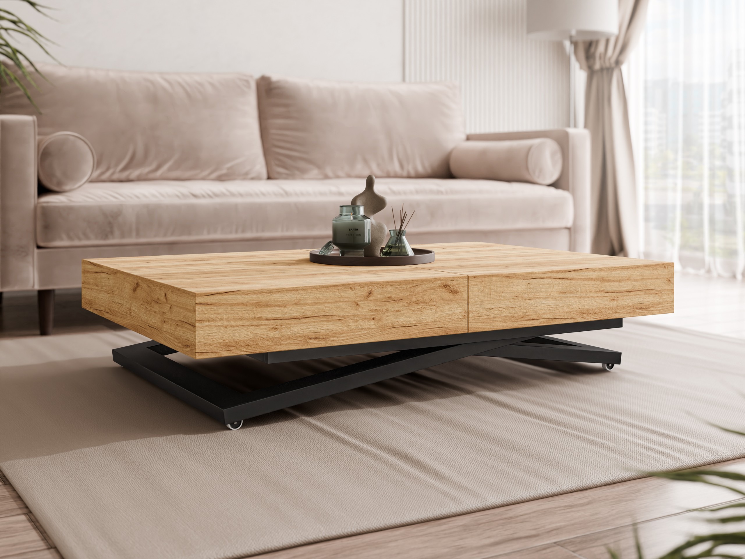 Mesa de centro extensível Oswego 171