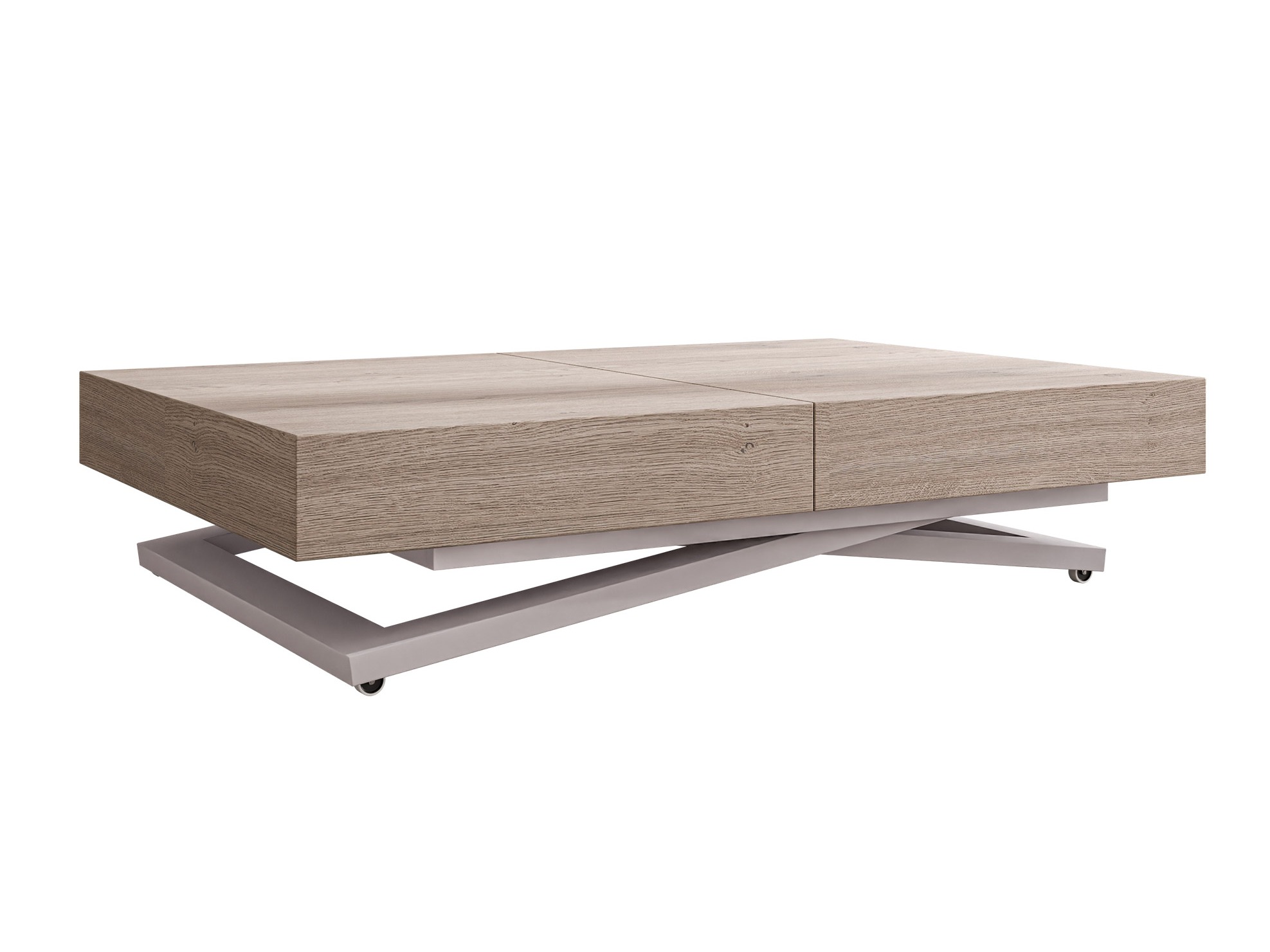 Mesa de centro extensível Oswego 172 (Carvalho)