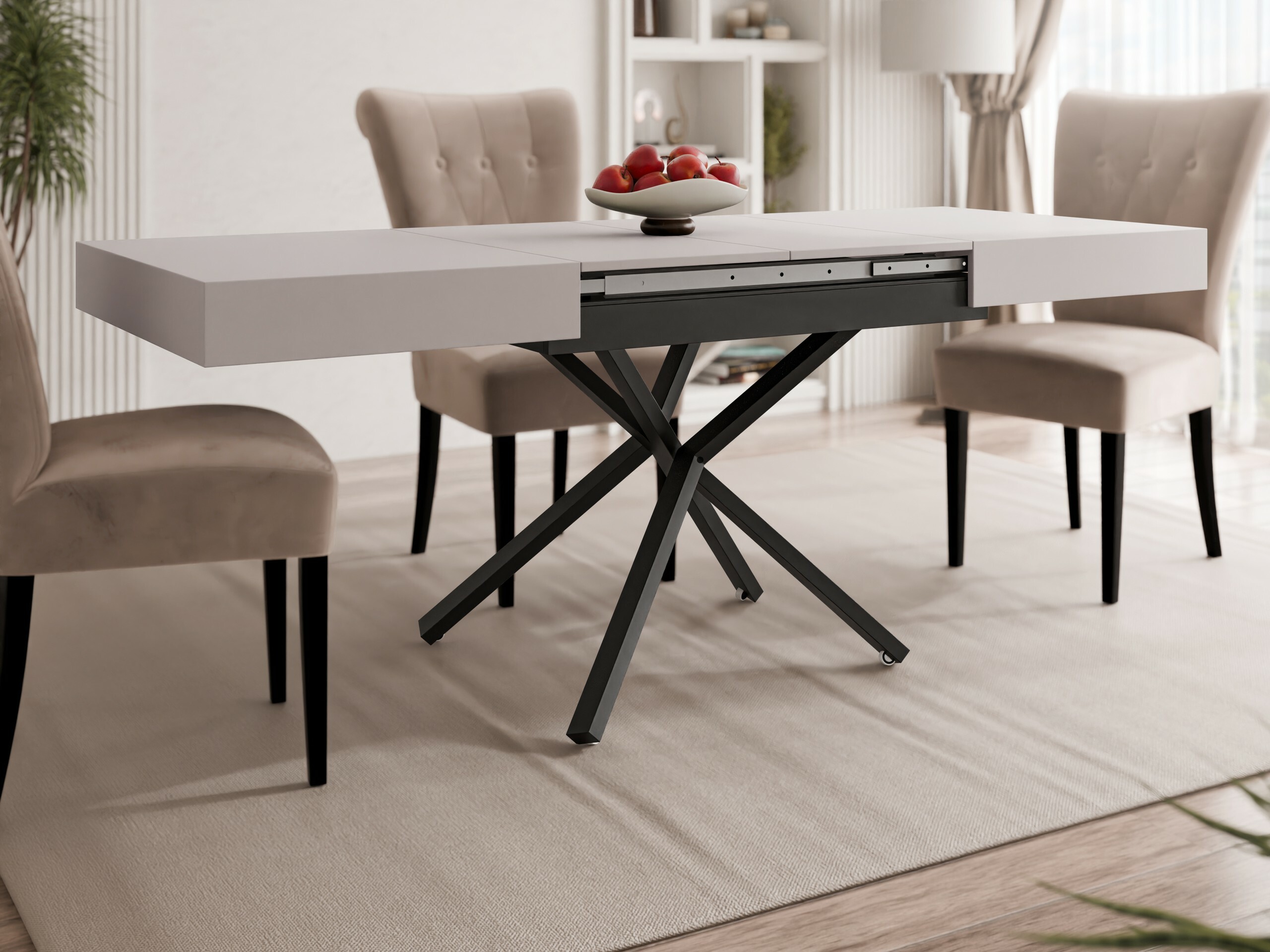 Mesa de centro extensível Oswego 176 (Caxemira)