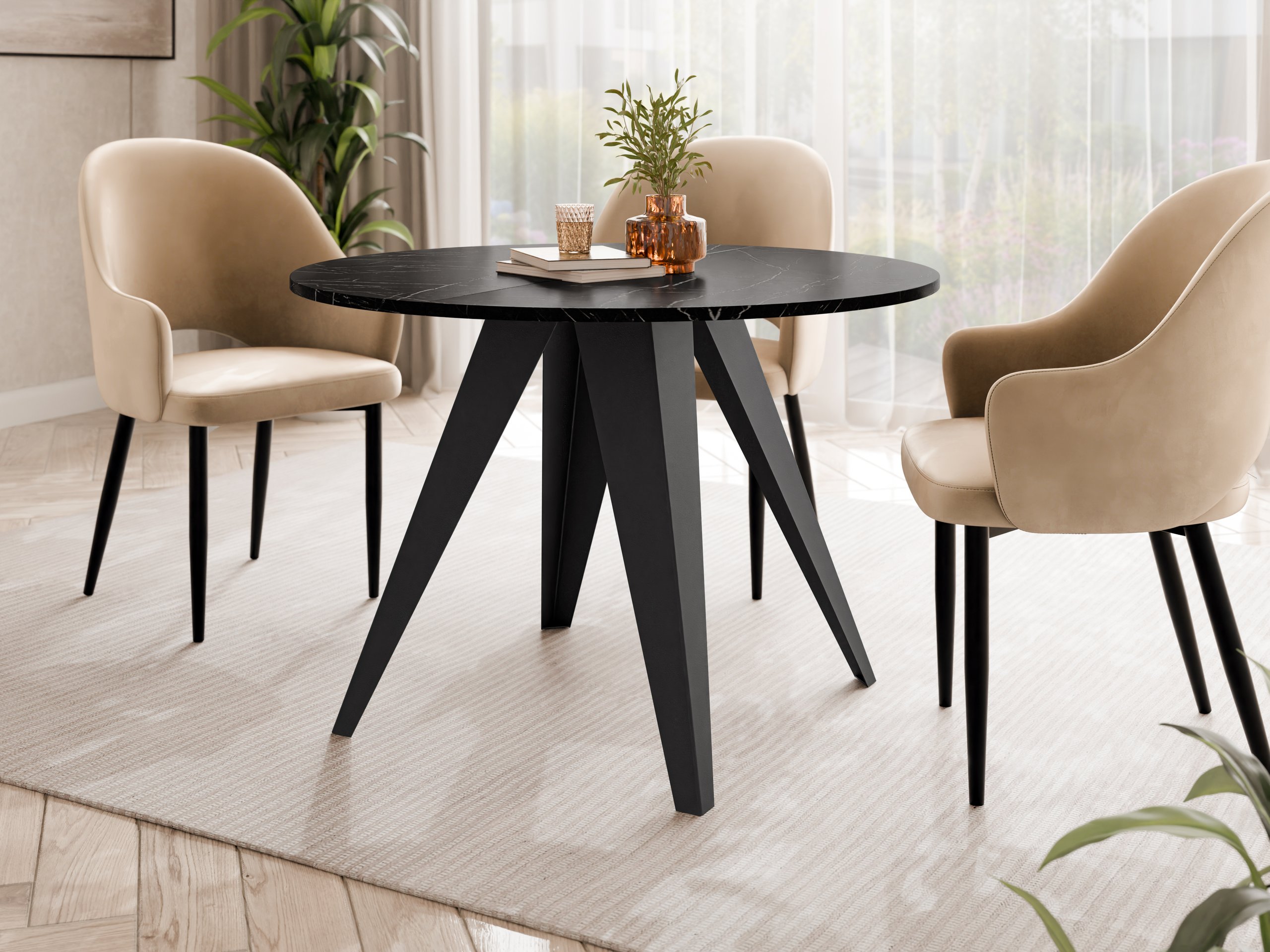 Mesa Oswego 175 (Mármore preto)