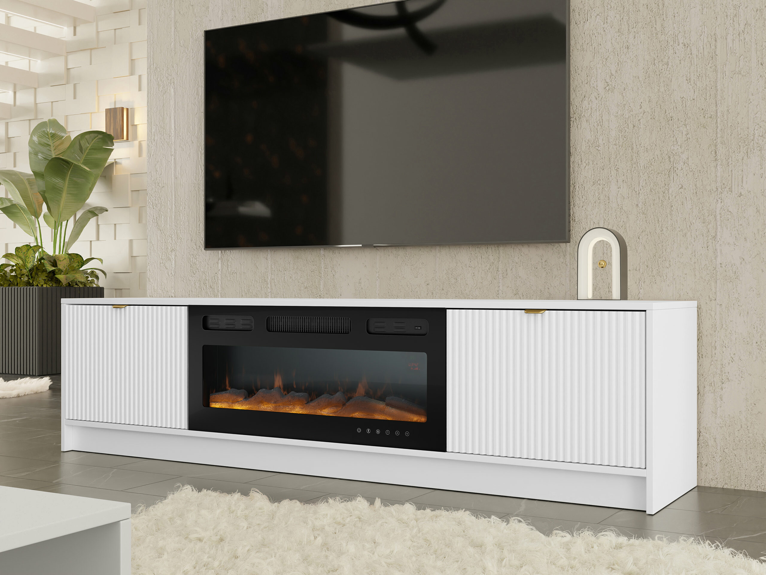 Móvel de TV Comfivo Papilio II (Branco)