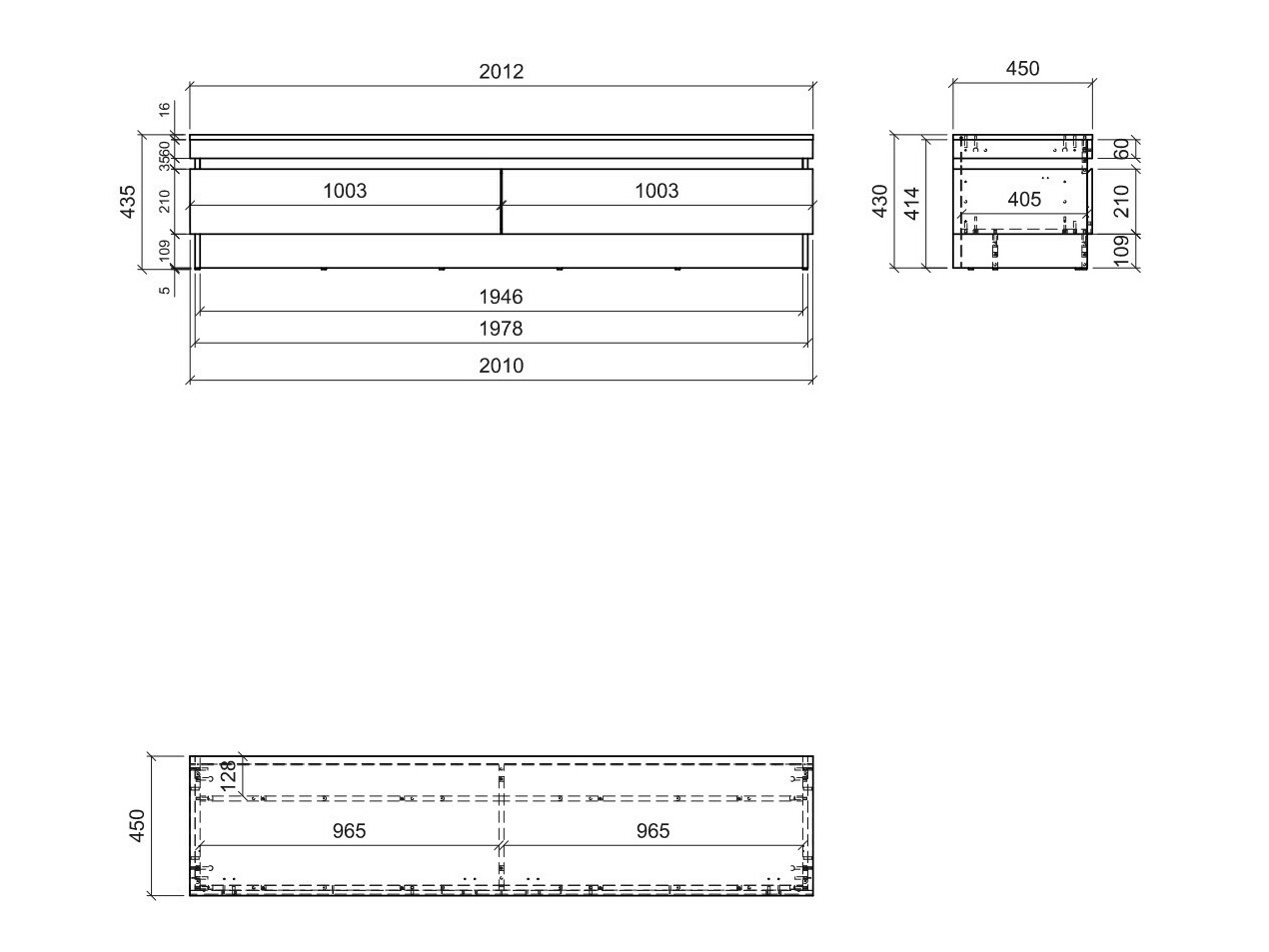 Móvel de TV Numeri 114