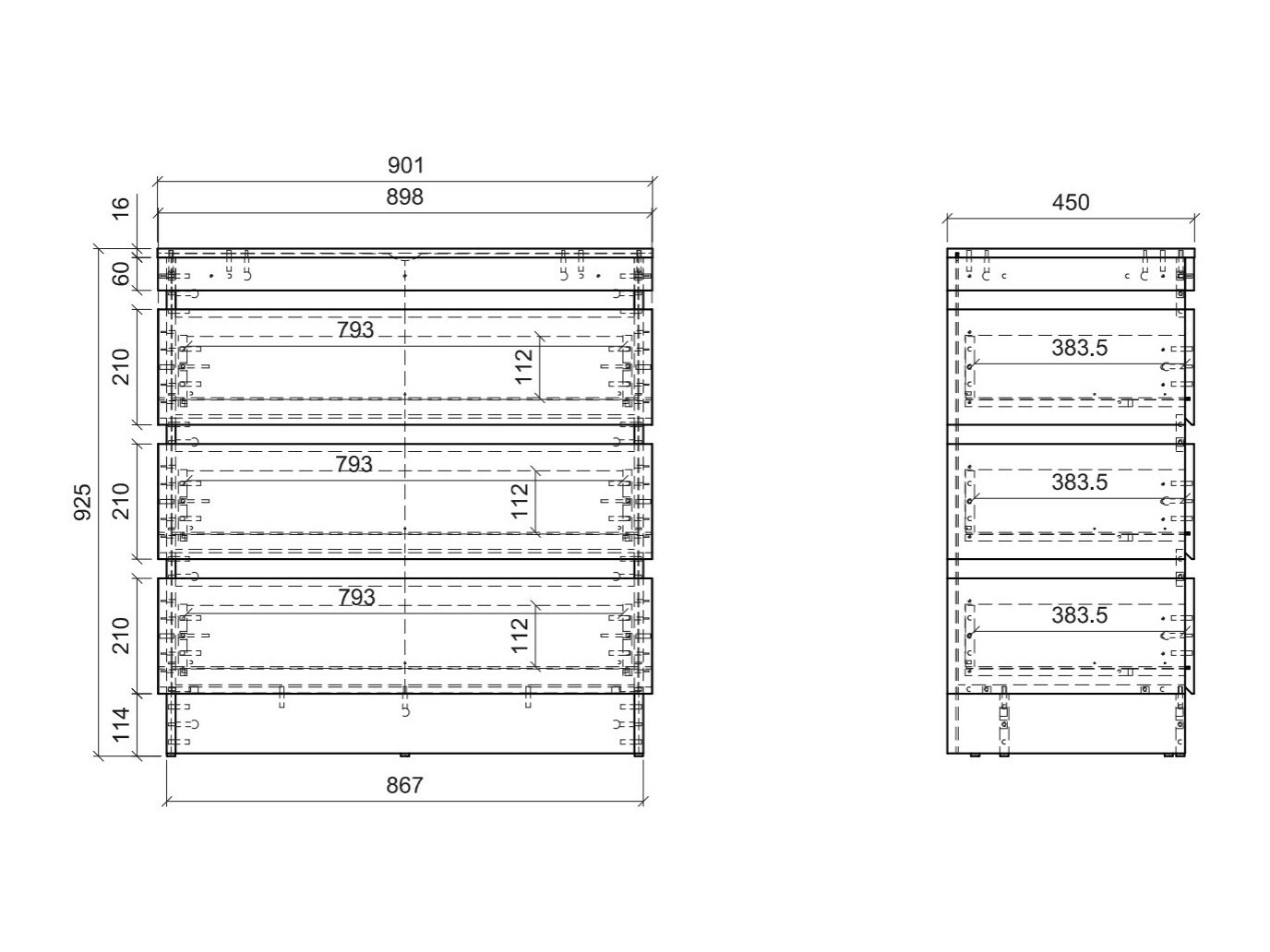 Conjunto para quarto Numeri 125