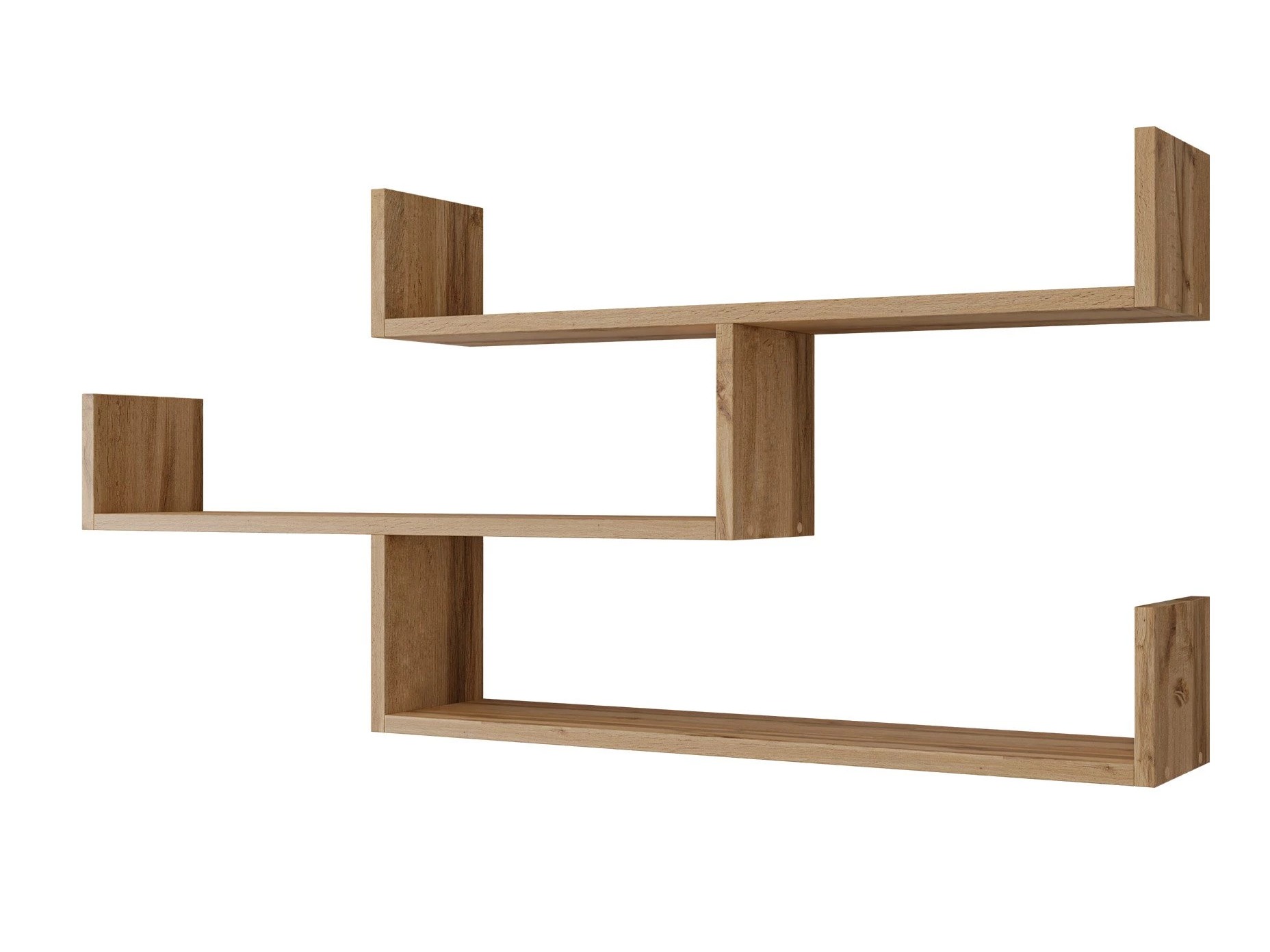 Estante de parede Lexicon I (Carvalho wotan)