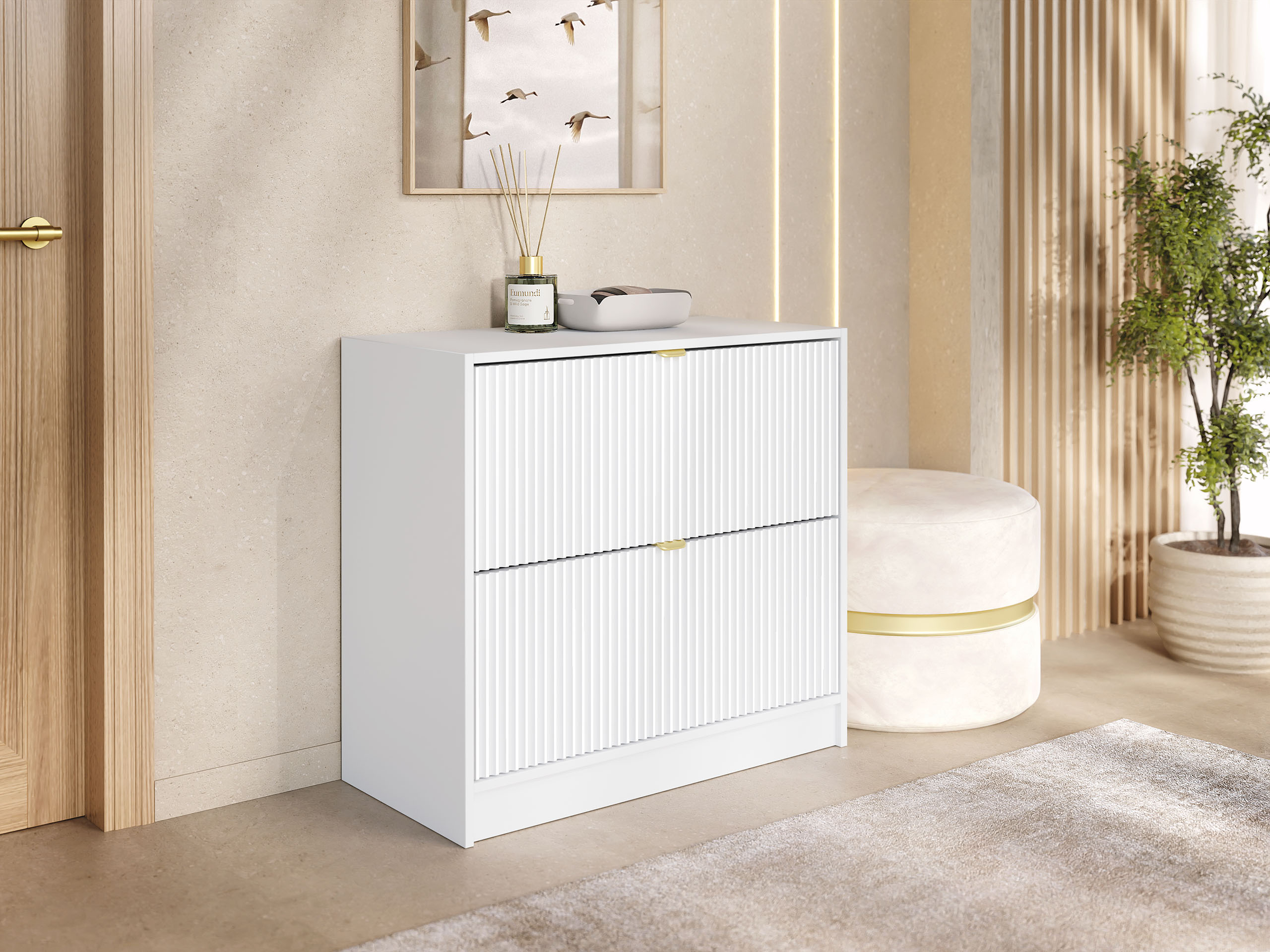 Sapateira Comfivo Velal II (Branco)