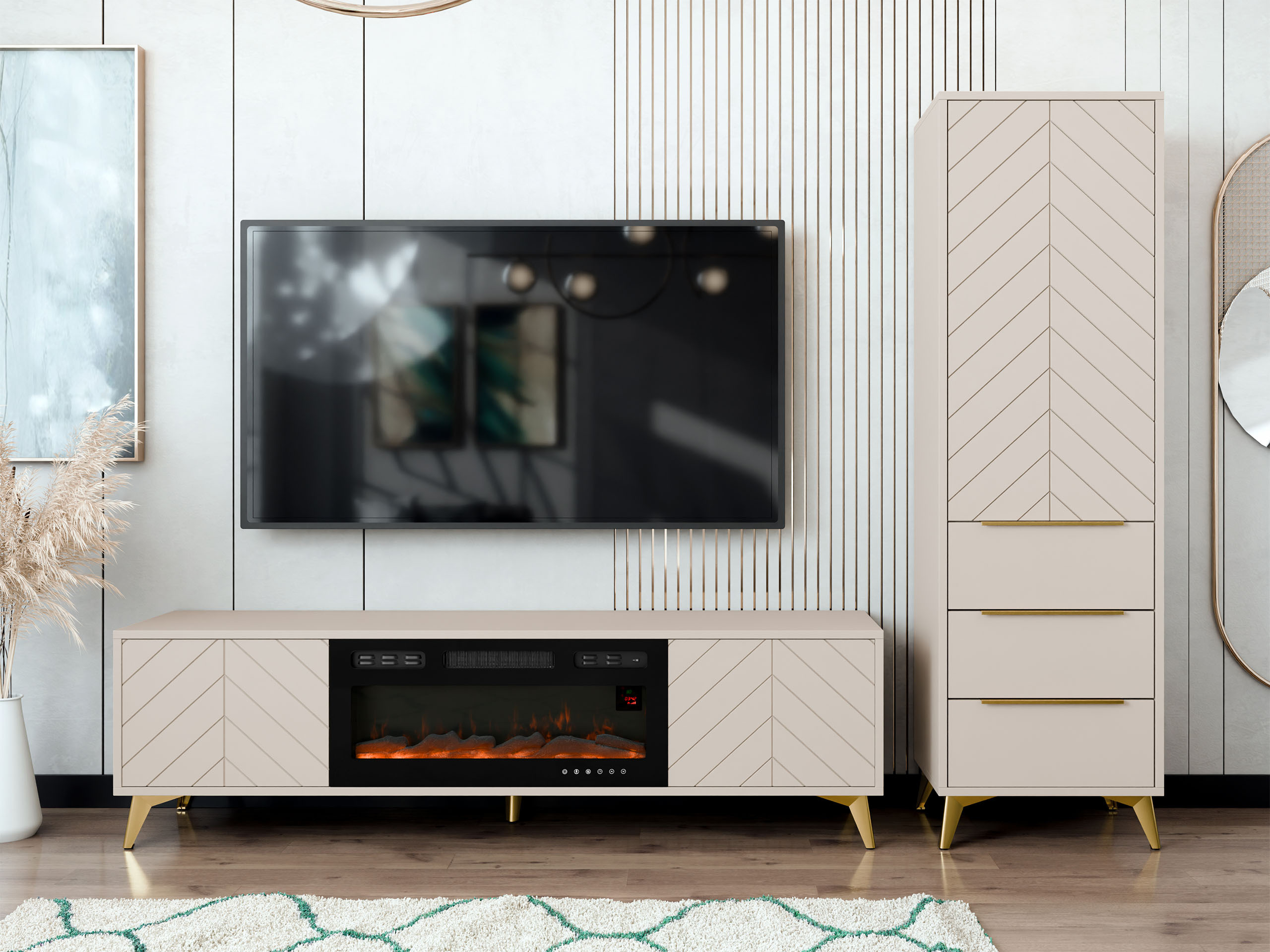 Conjunto para sala de estar Comfivo Camlue 113