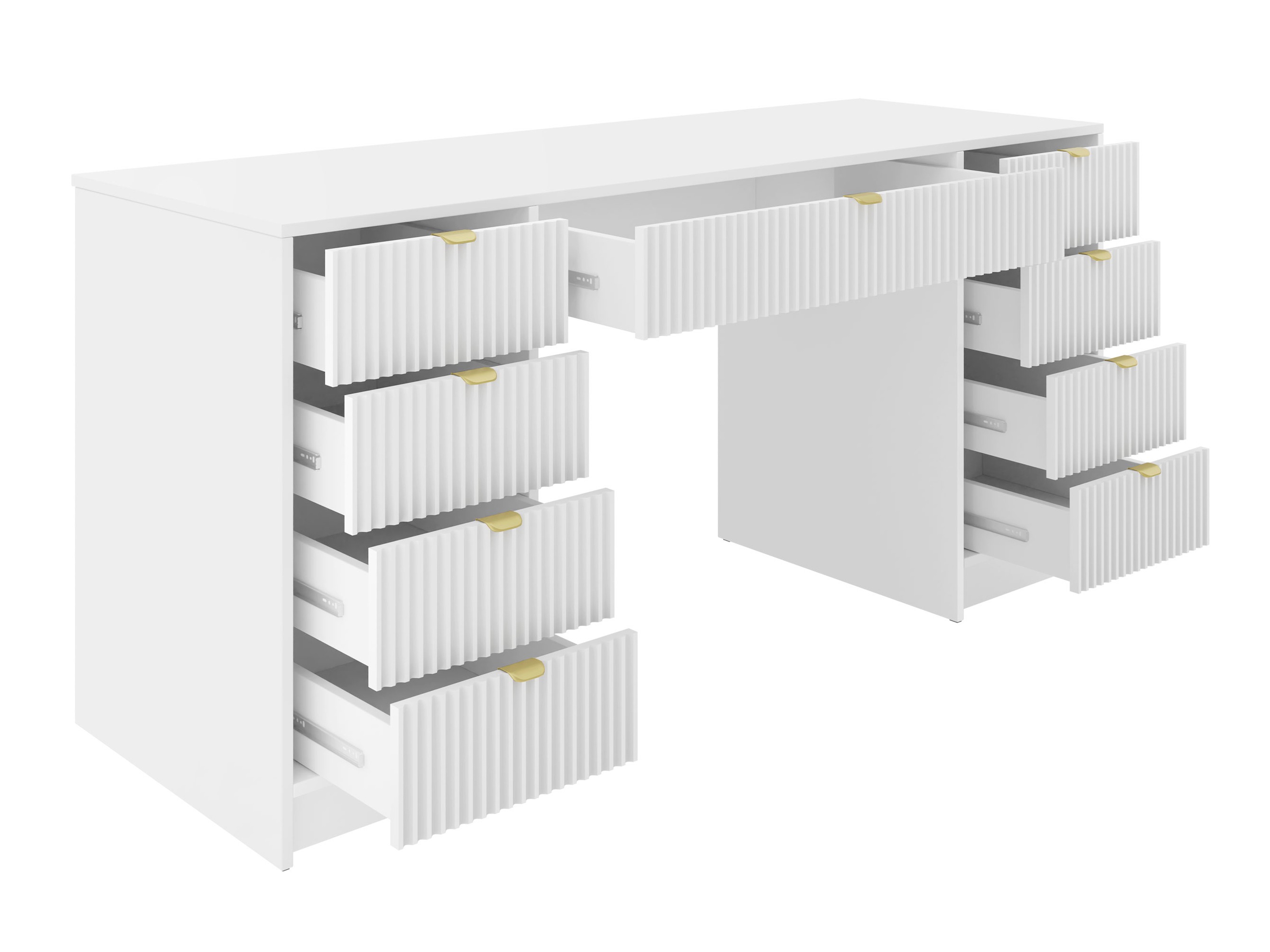 Mesa de escritório Comfivo Papilio I (Bege)