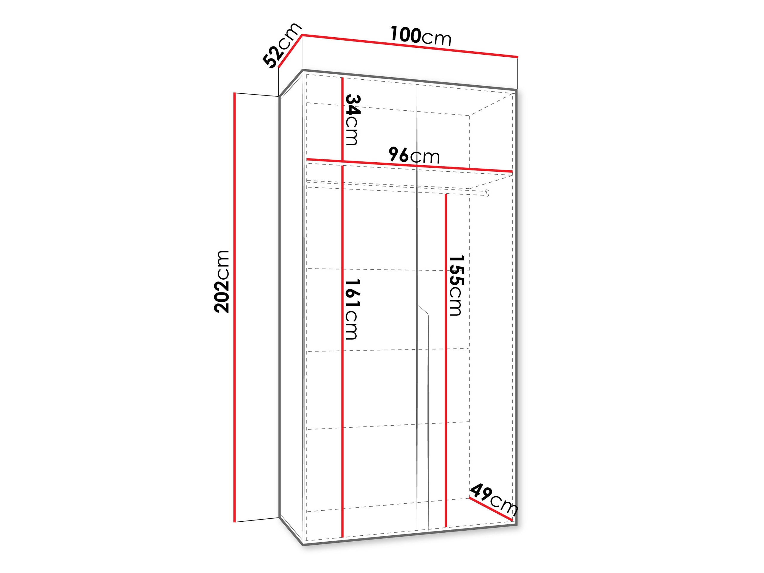 Roupeiro Hartford 579 (Caxemira)