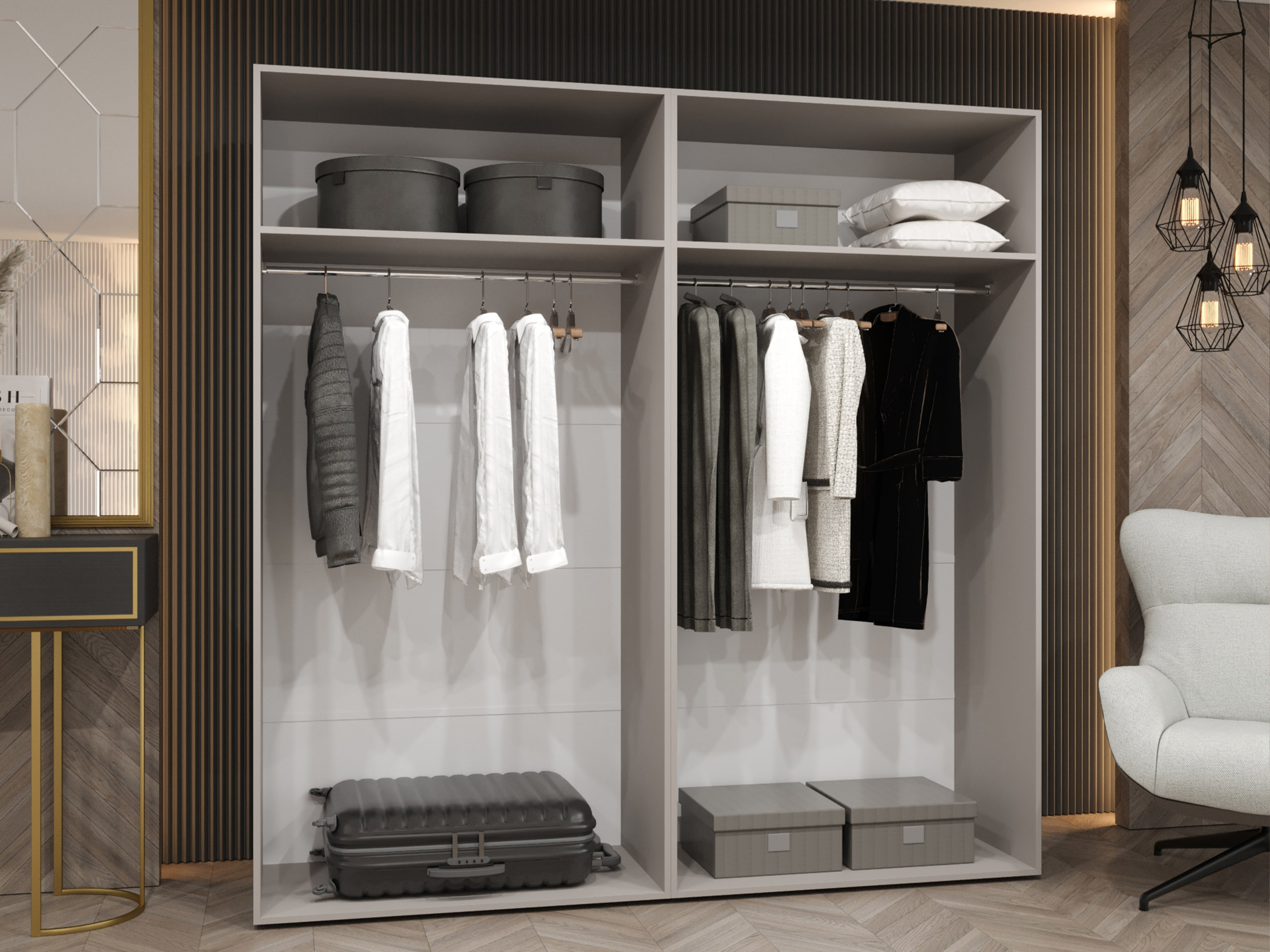 Roupeiro Hartford 581 (Branco)