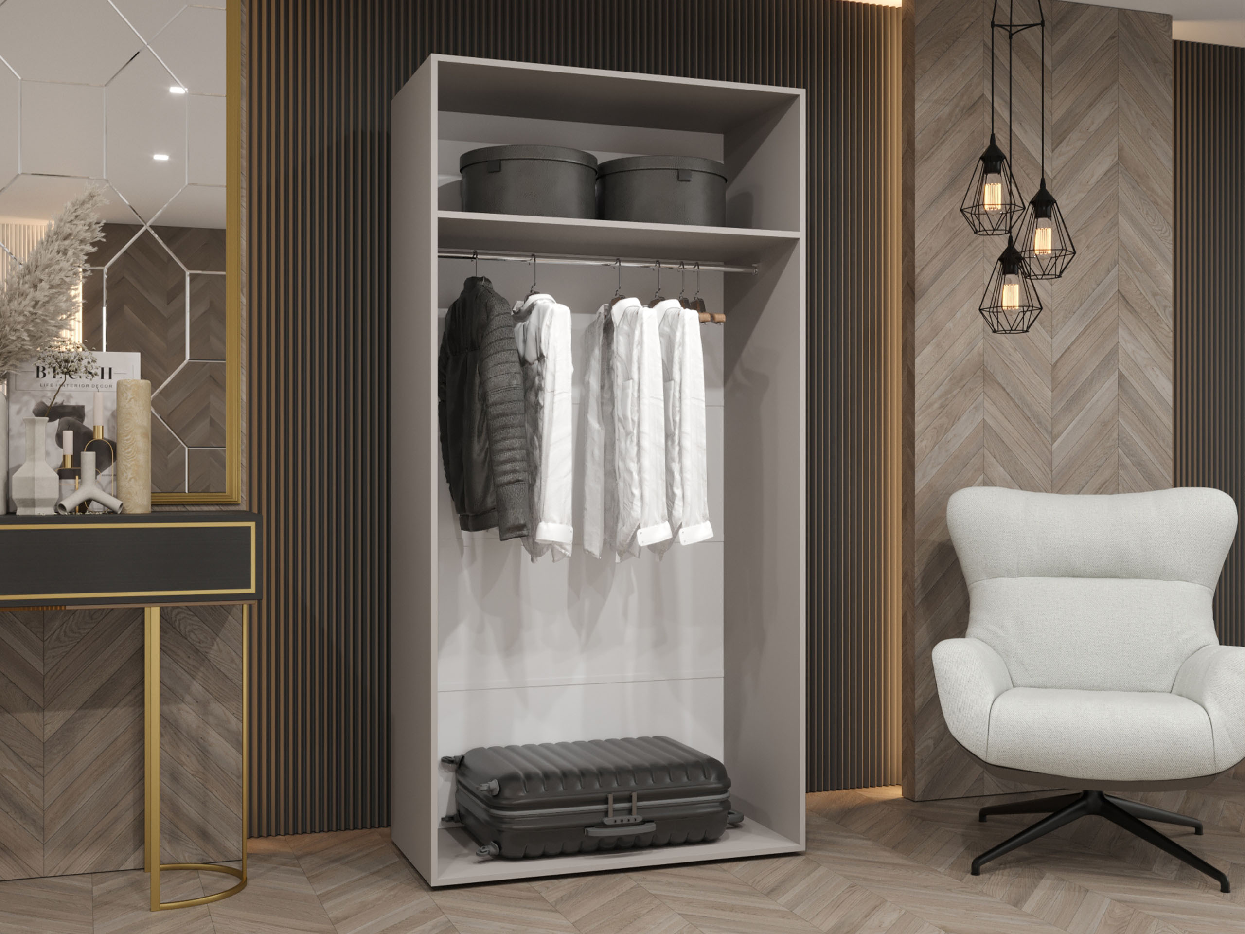 Roupeiro Hartford 589 (Branco)