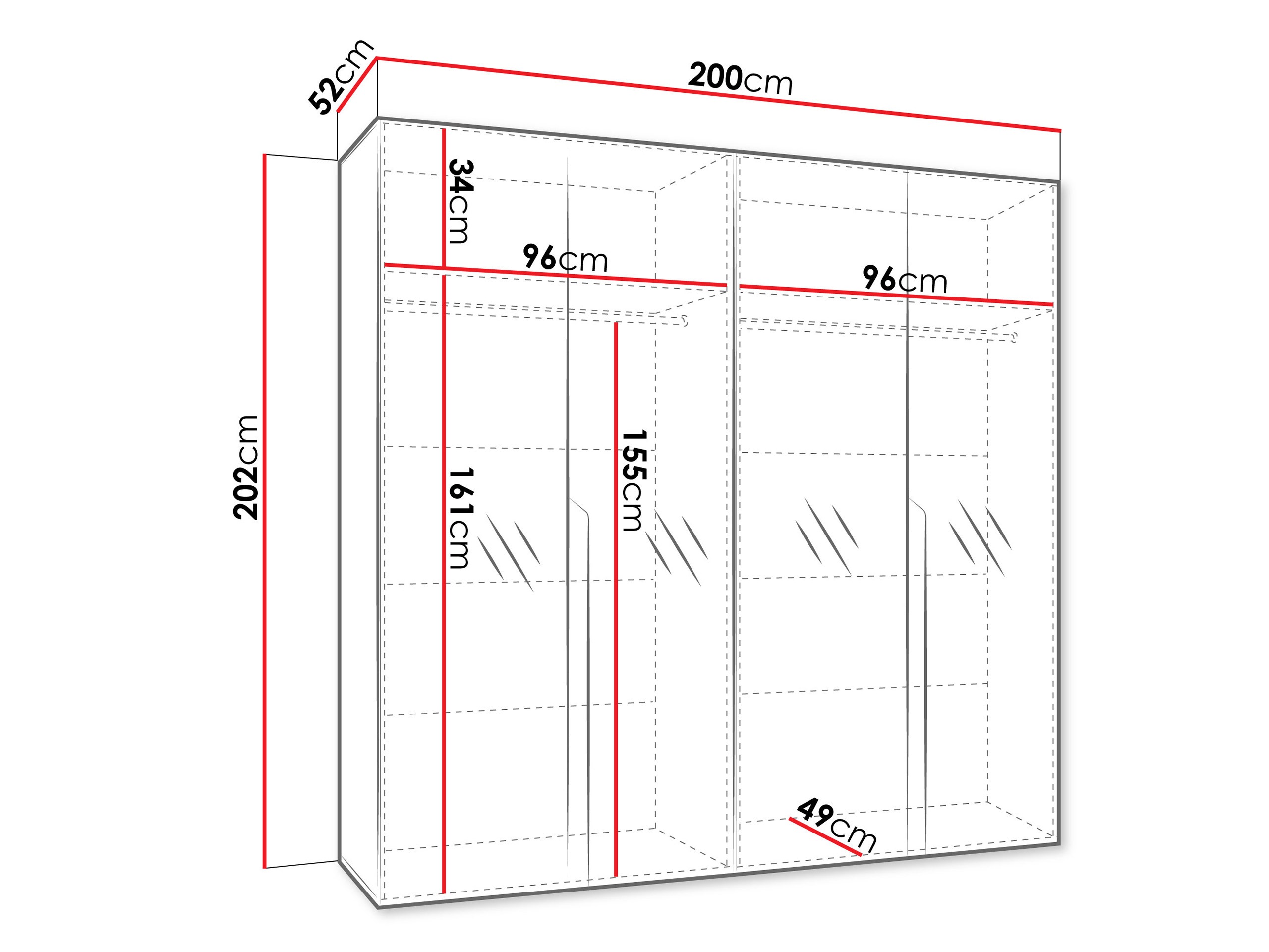 Roupeiro Hartford 591 (Caxemira)