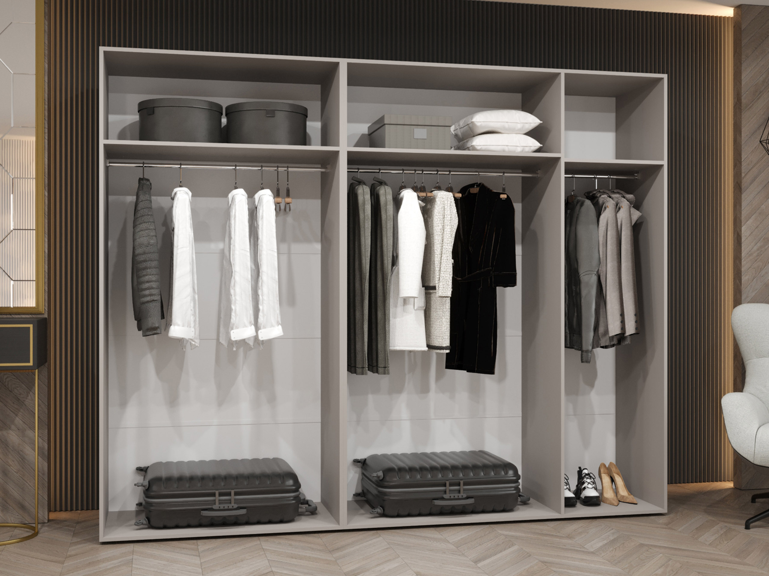 Roupeiro Hartford 592 (Preto)