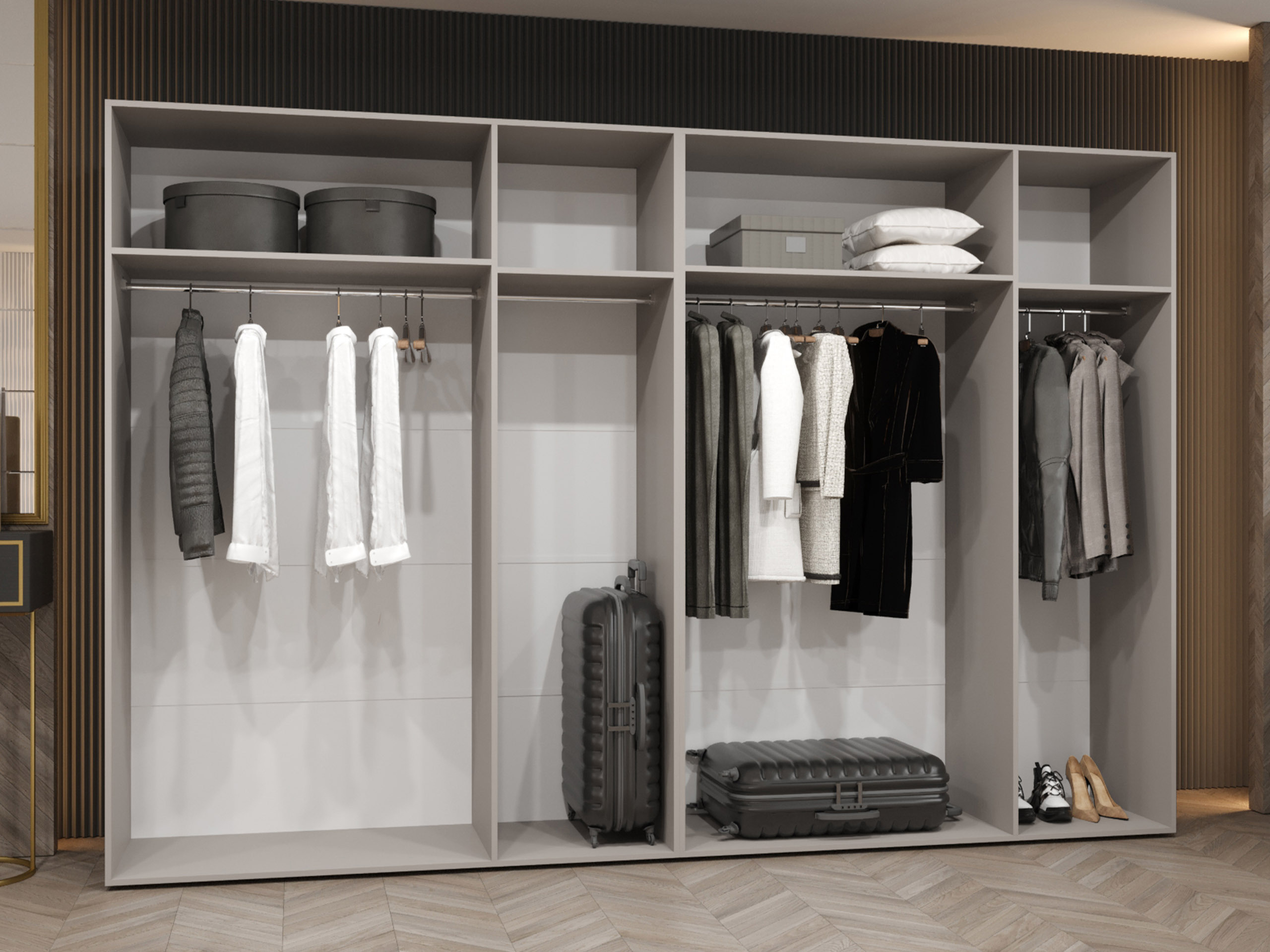 Roupeiro Hartford 593 (Preto)