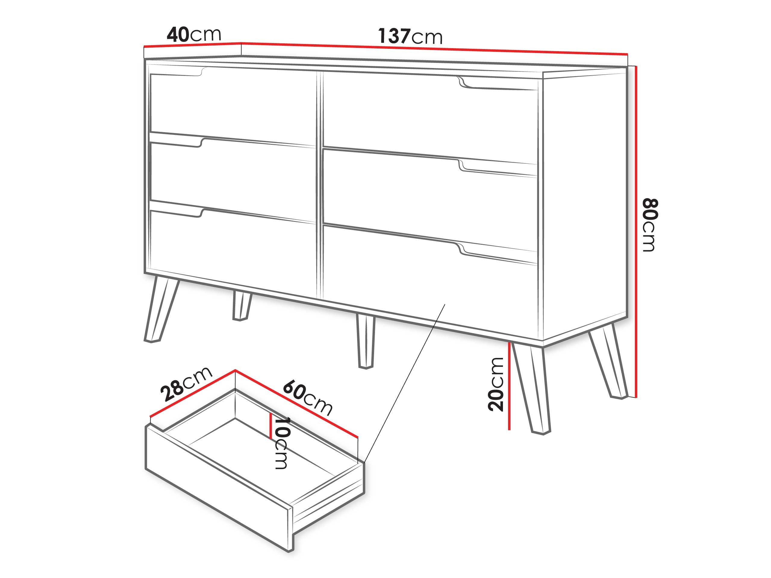 Cómoda Elbtive 103 (Caxemira)