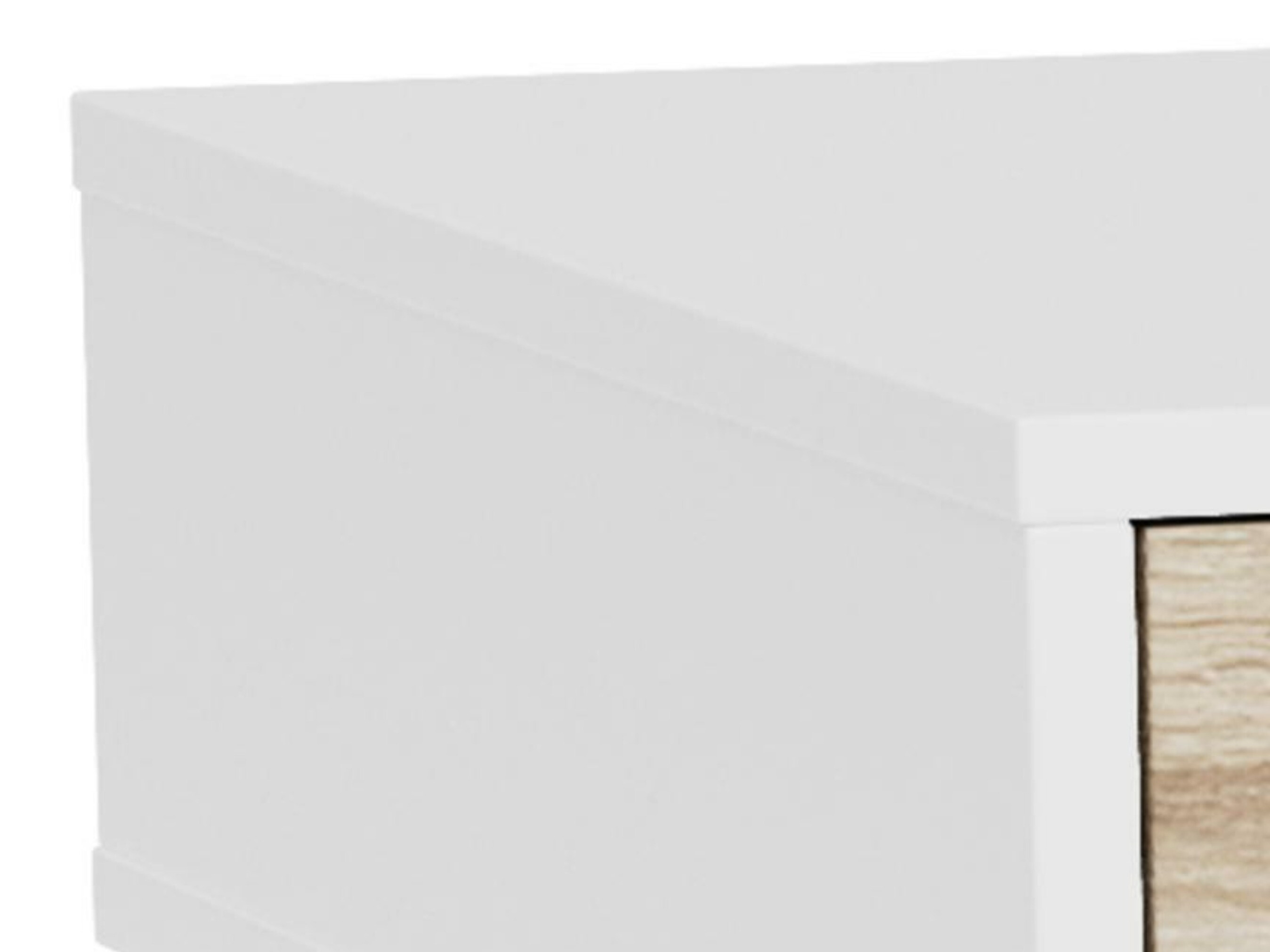 Mesa de escritório Norsica 113 (Branco + Carvalho)