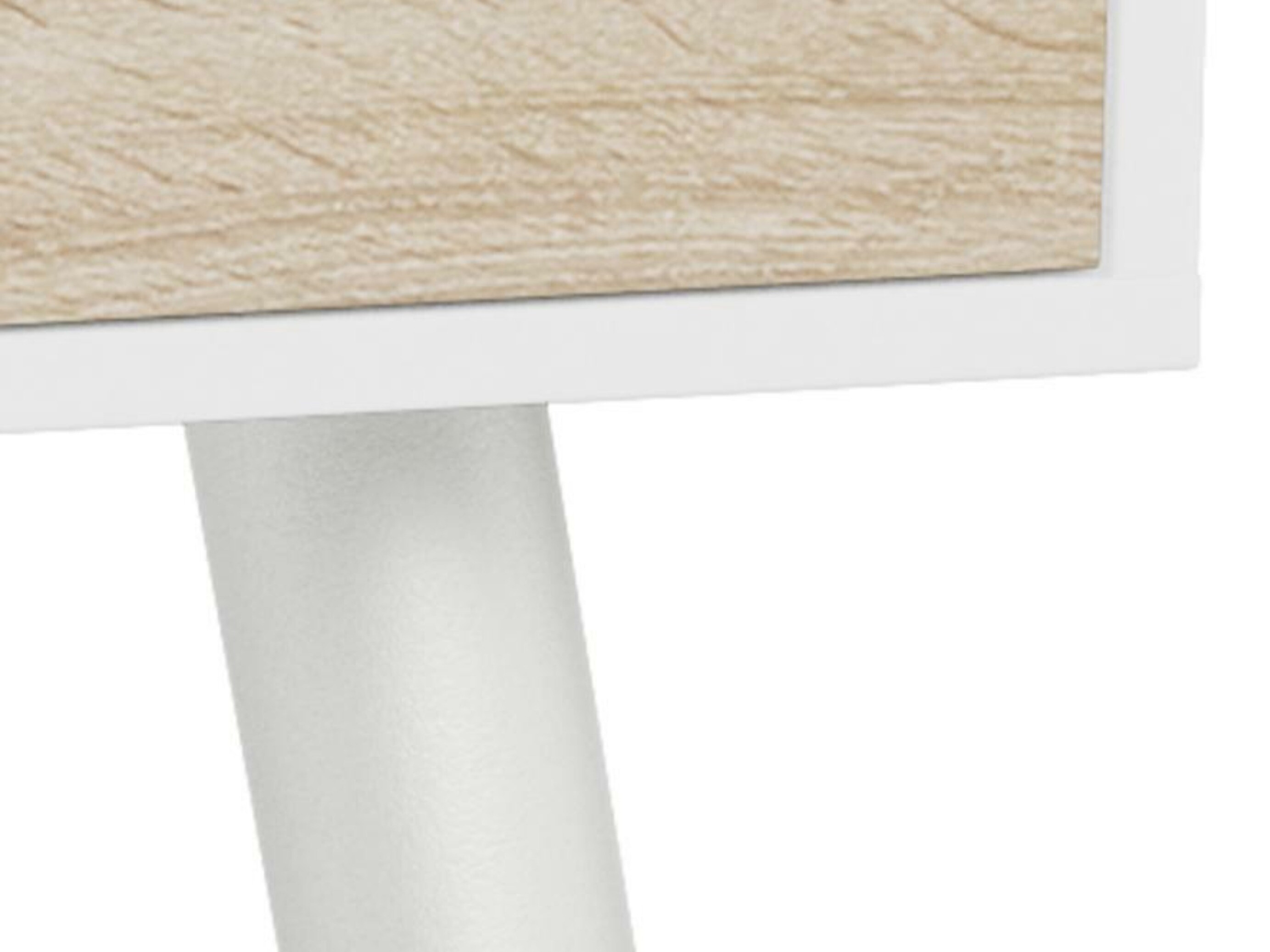 Mesa de escritório Norsica 113 (Branco + Carvalho)