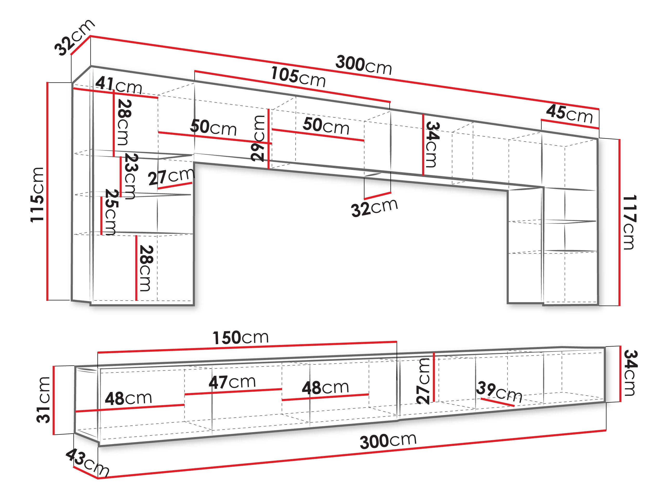 Conjunto para sala de estar SP6601