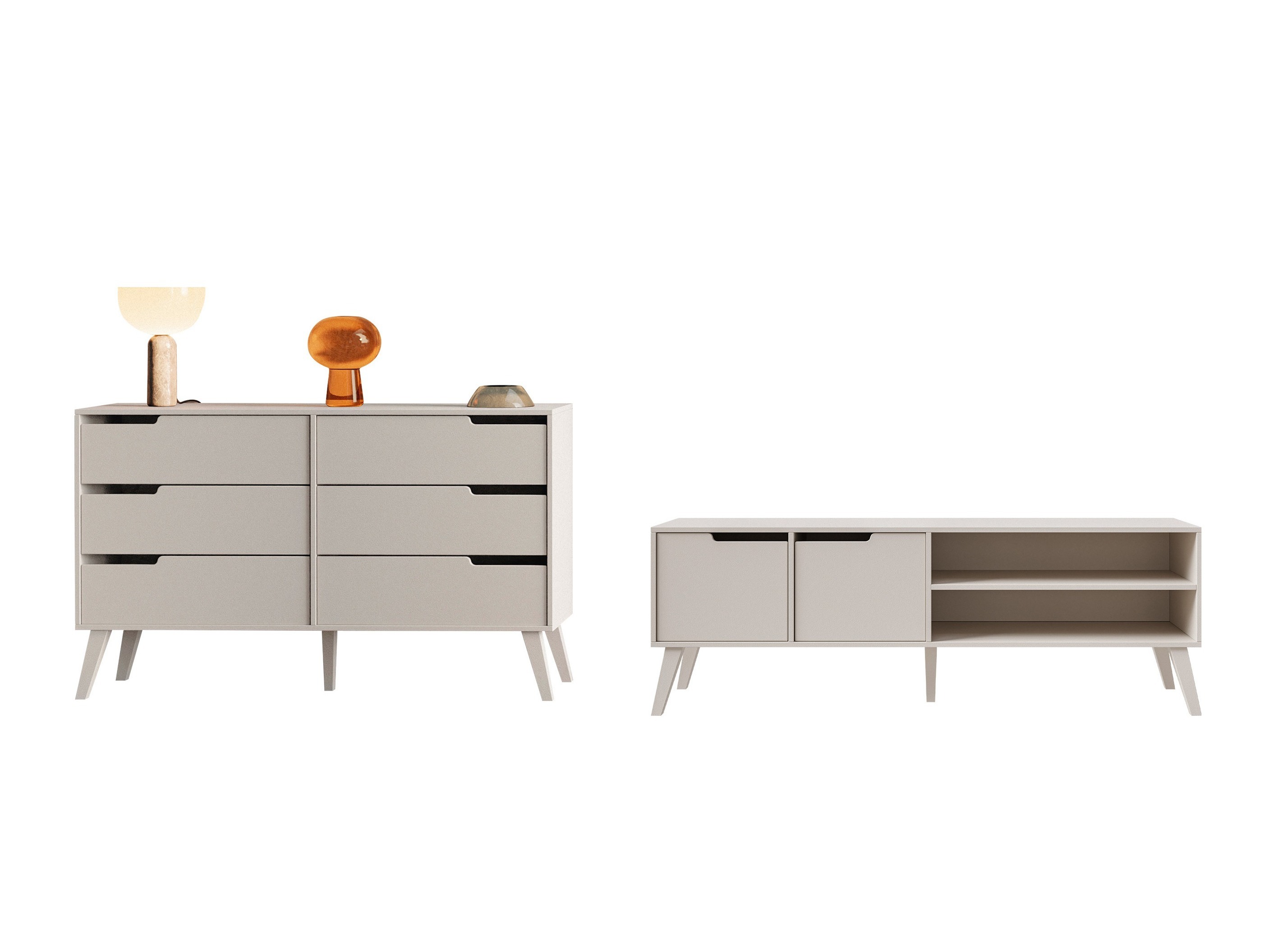 Conjunto para sala de estar Otis II (Caxemira)