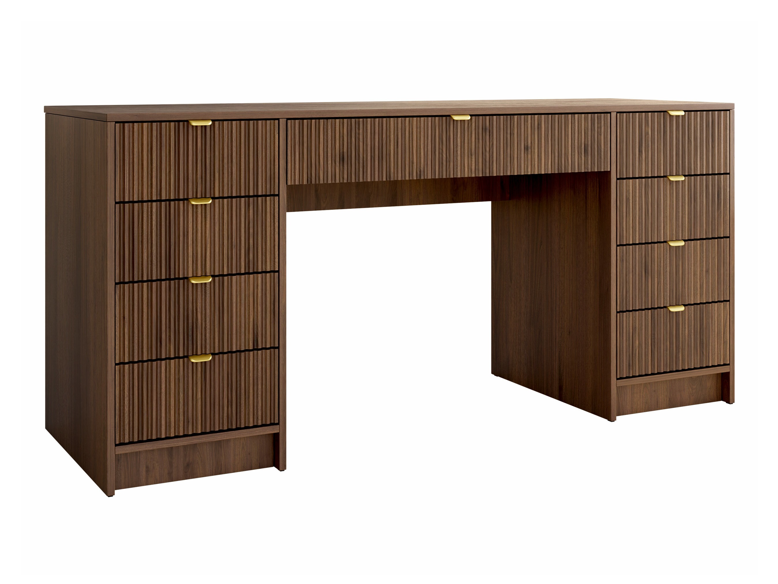 Mesa de escritório Comfivo Papilio I (Nogueira)