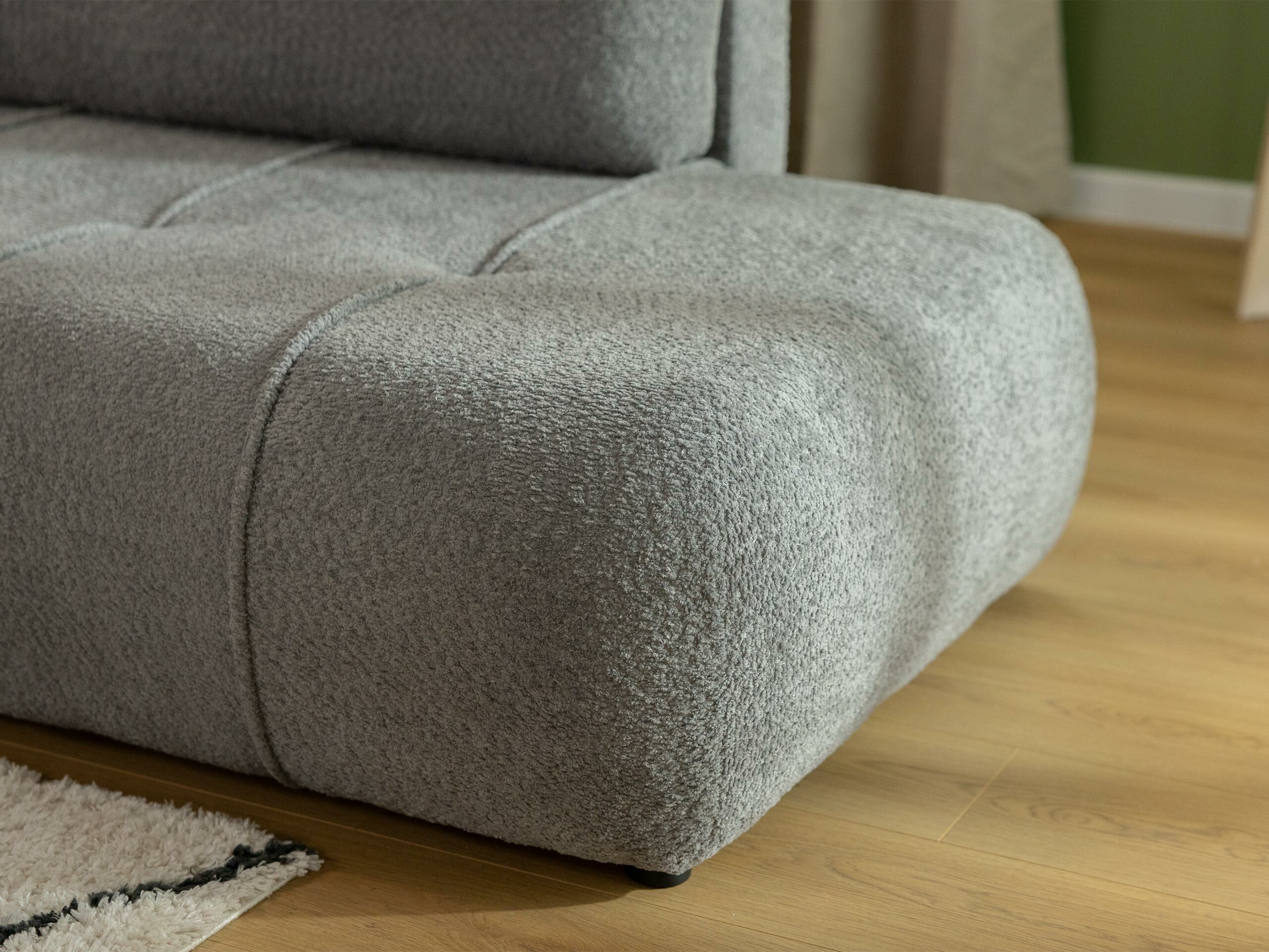 Sofá de canto Comfivo 471 (Velo 621)