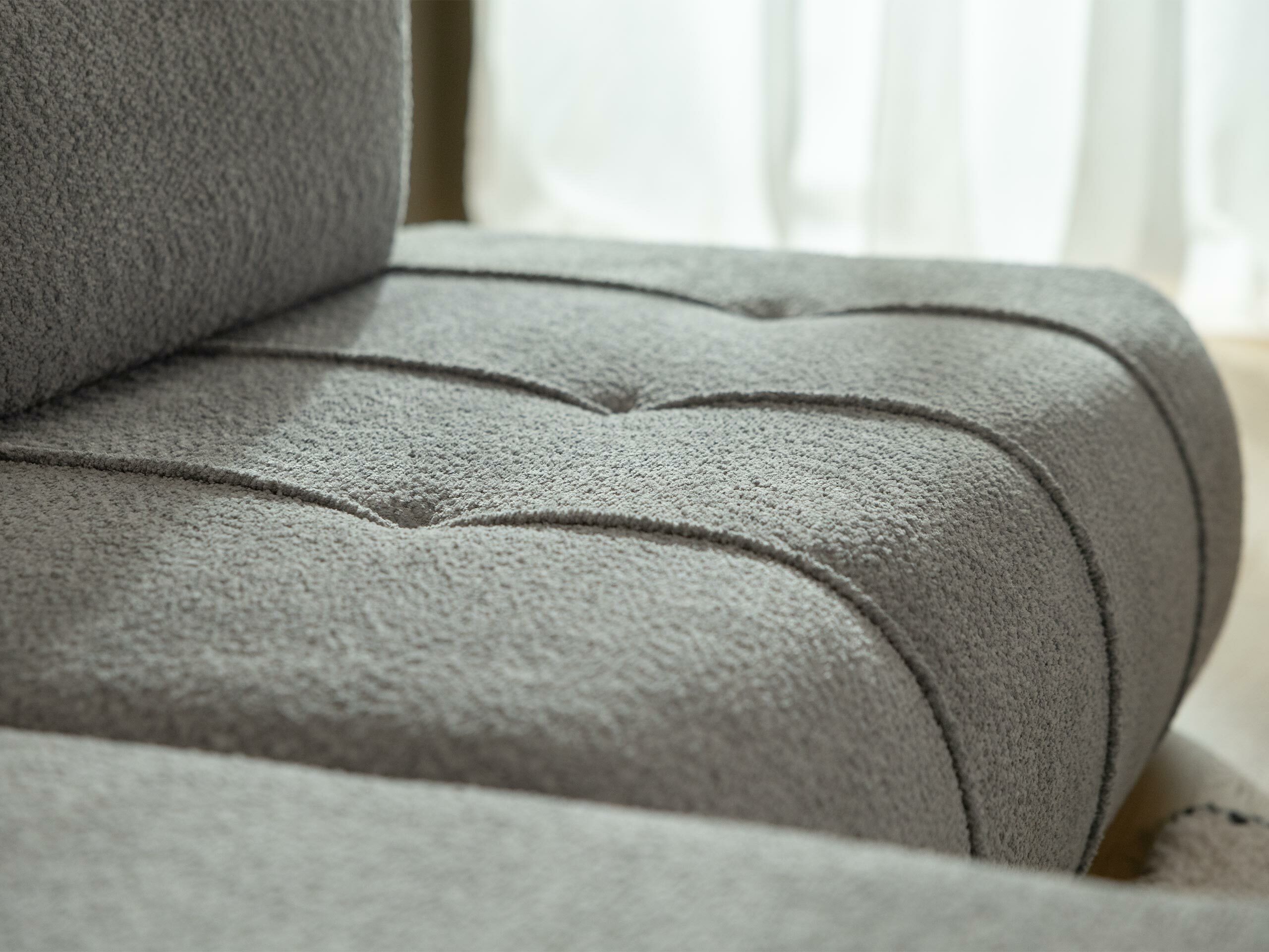 Sofá de canto Comfivo Laurus III (Velo 621)