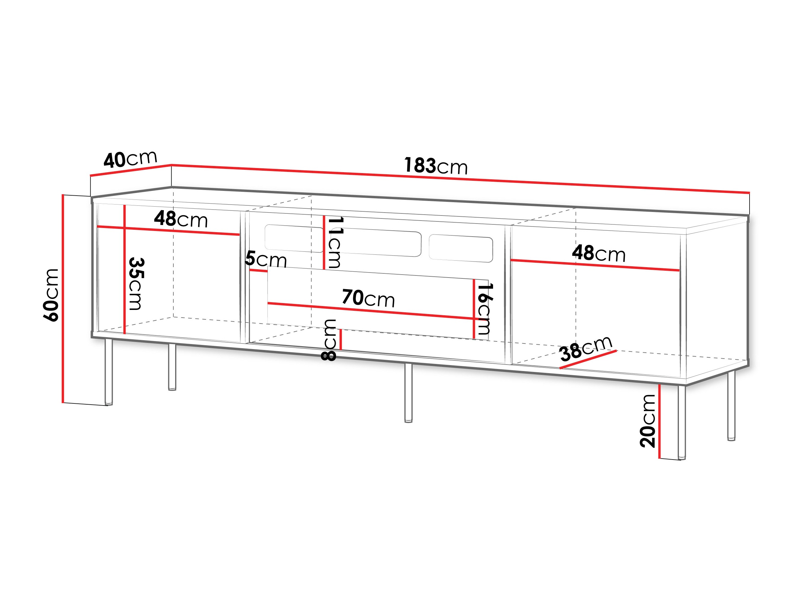 Estante Merevai 106 (Caxemira)