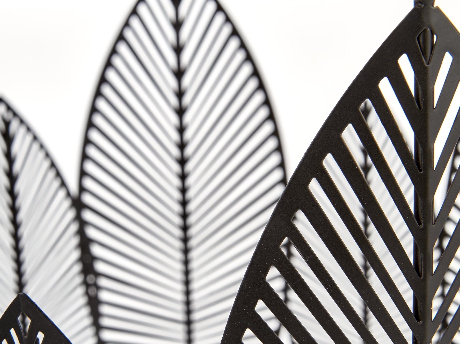 Conjunto de mesas de apoio Houston 974 (Preto + Madeira clara)