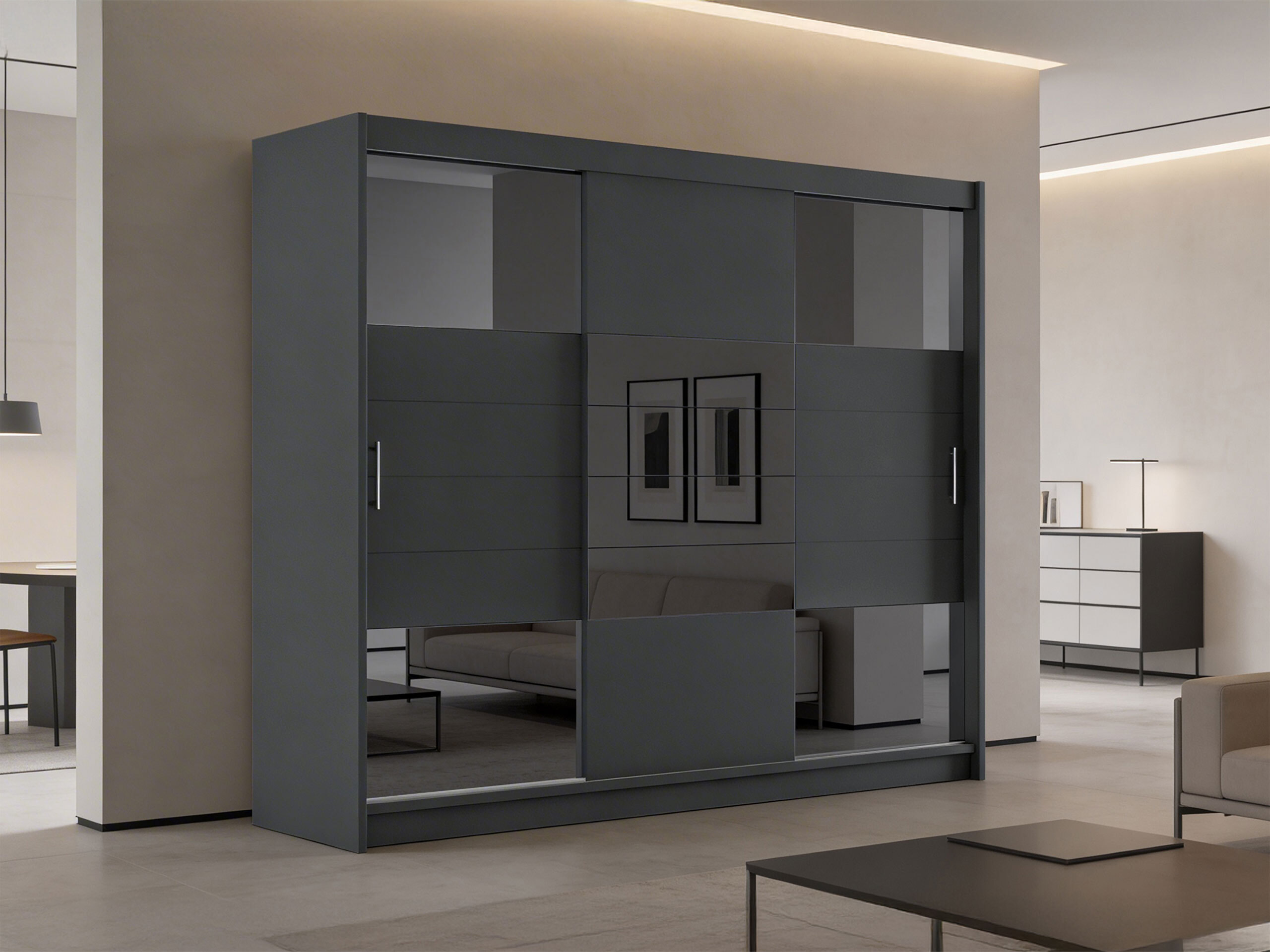 Roupeiro Honolulu 102 (Grafite)