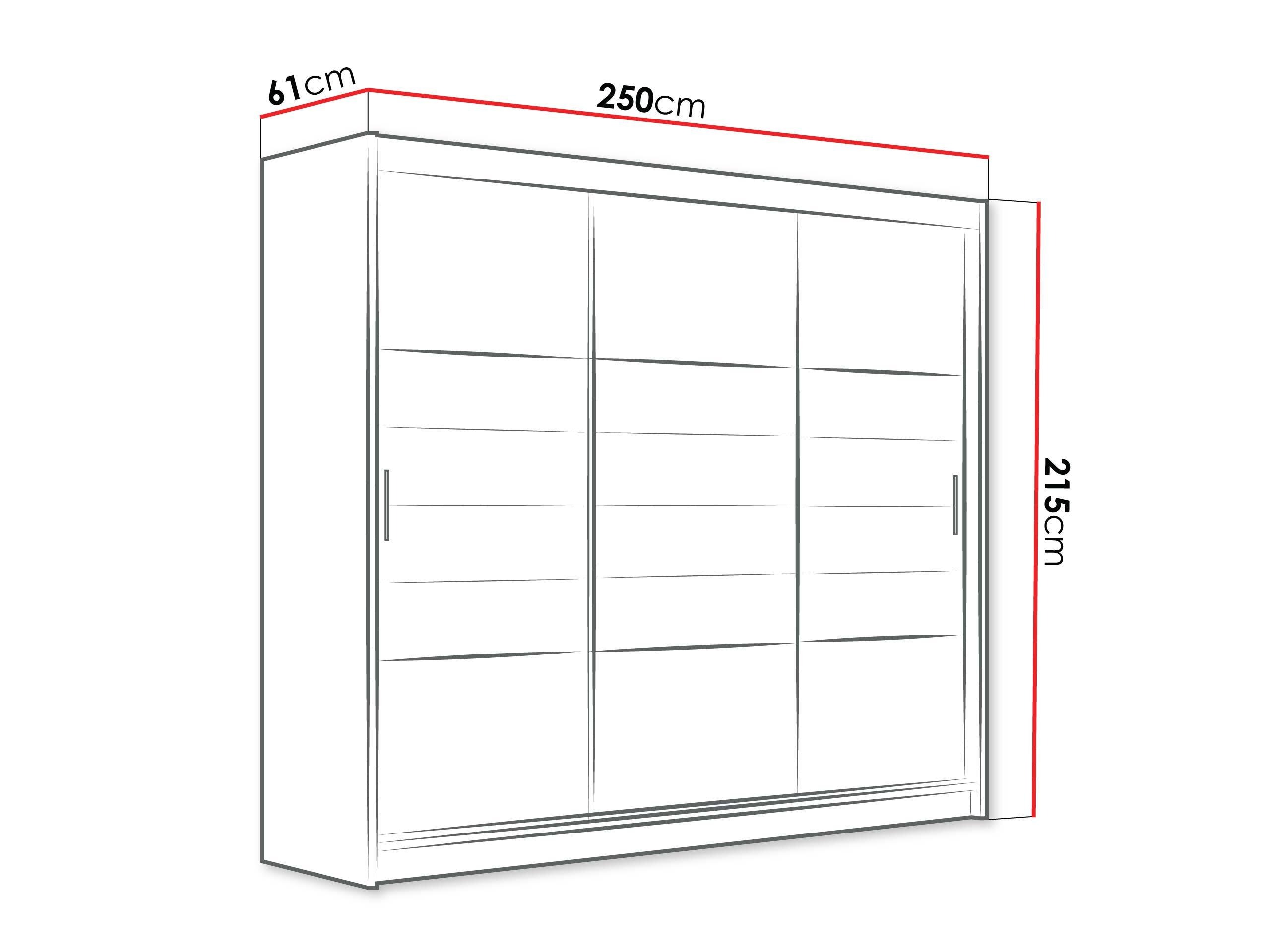 Roupeiro Honolulu 102 (Grafite)