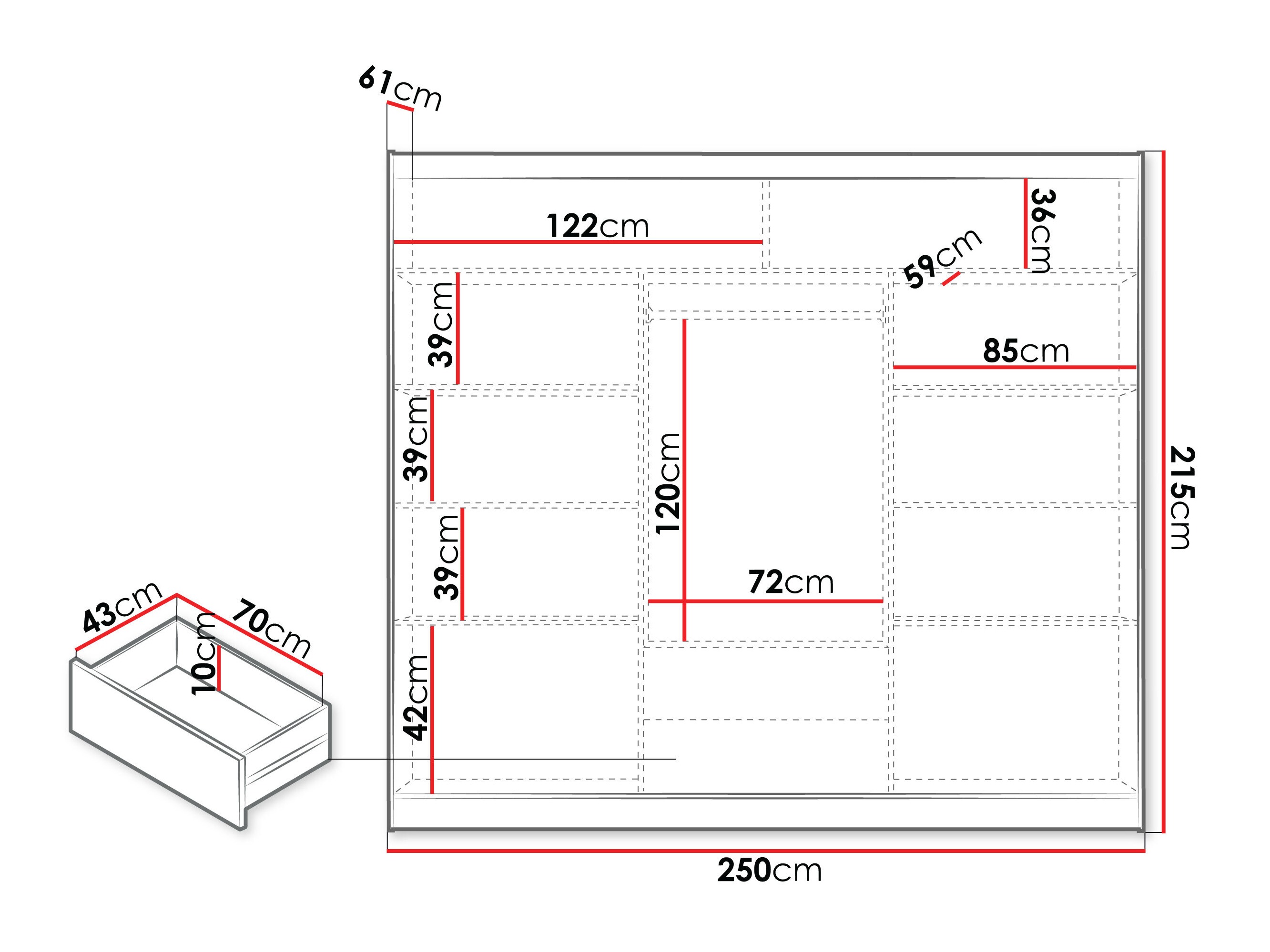 Roupeiro Honolulu 234