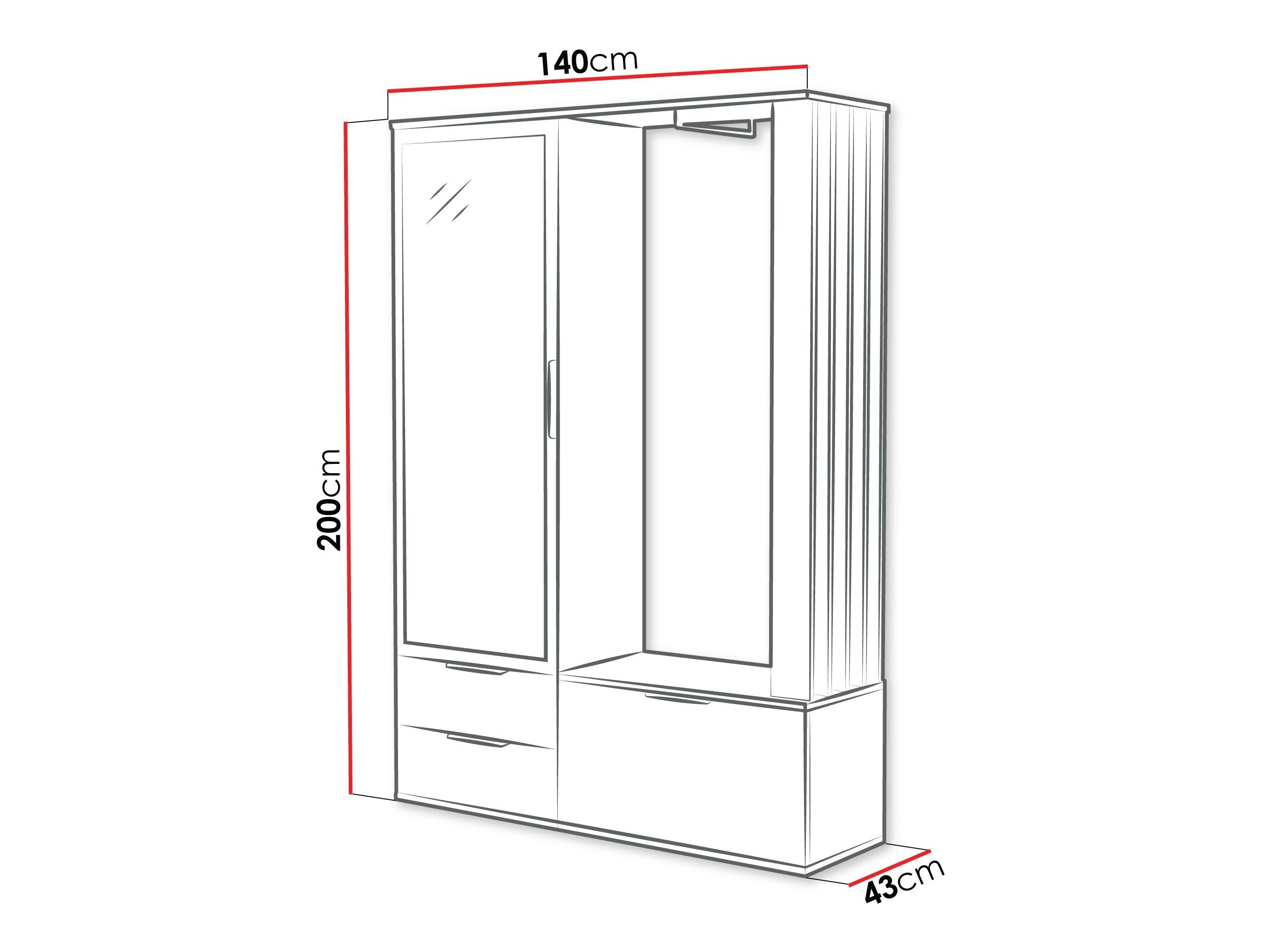 Conjunto para corredor Honolulu 261