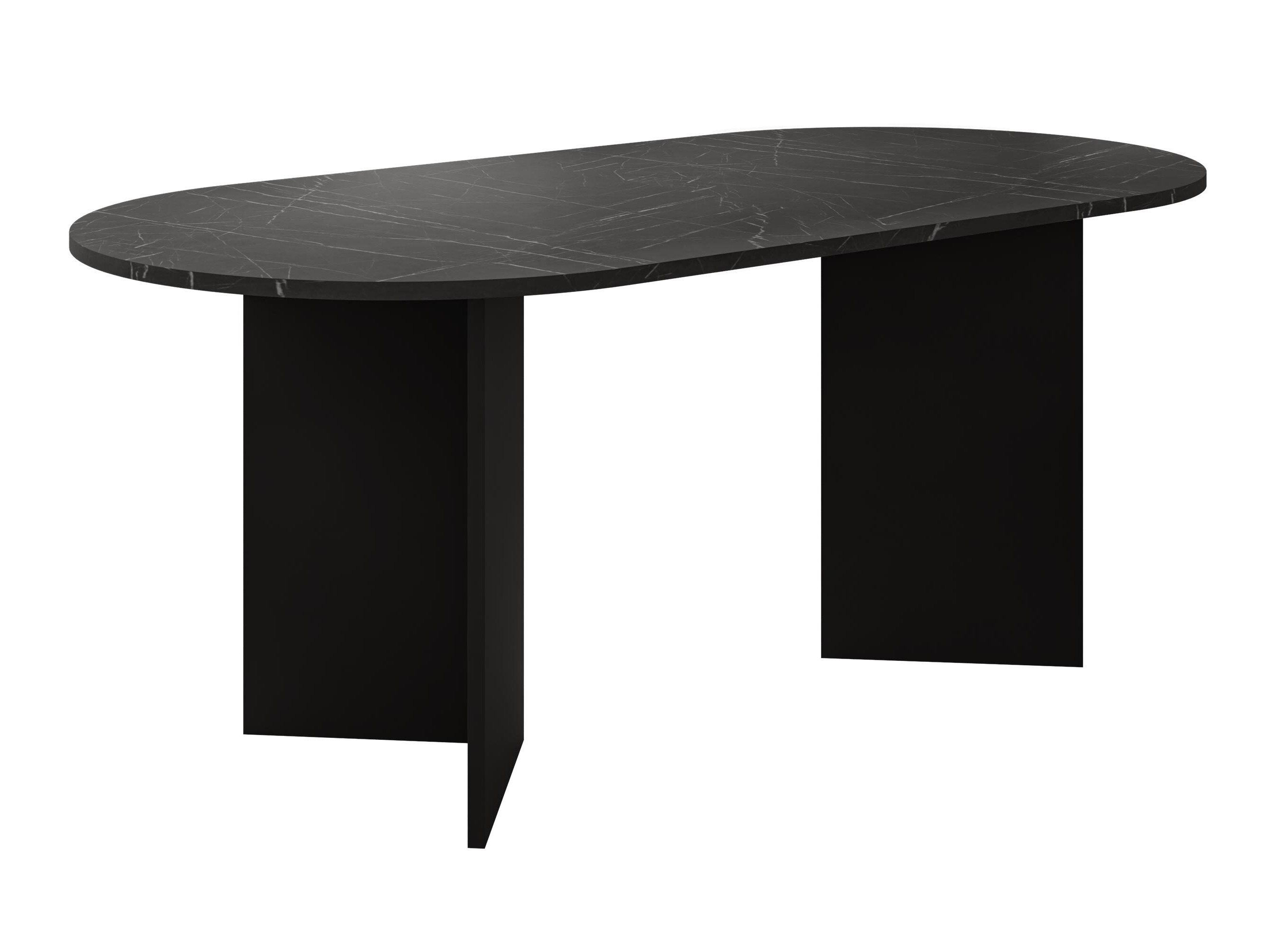 Mesa Comfivo Fungus (Mármore preto + Preto)